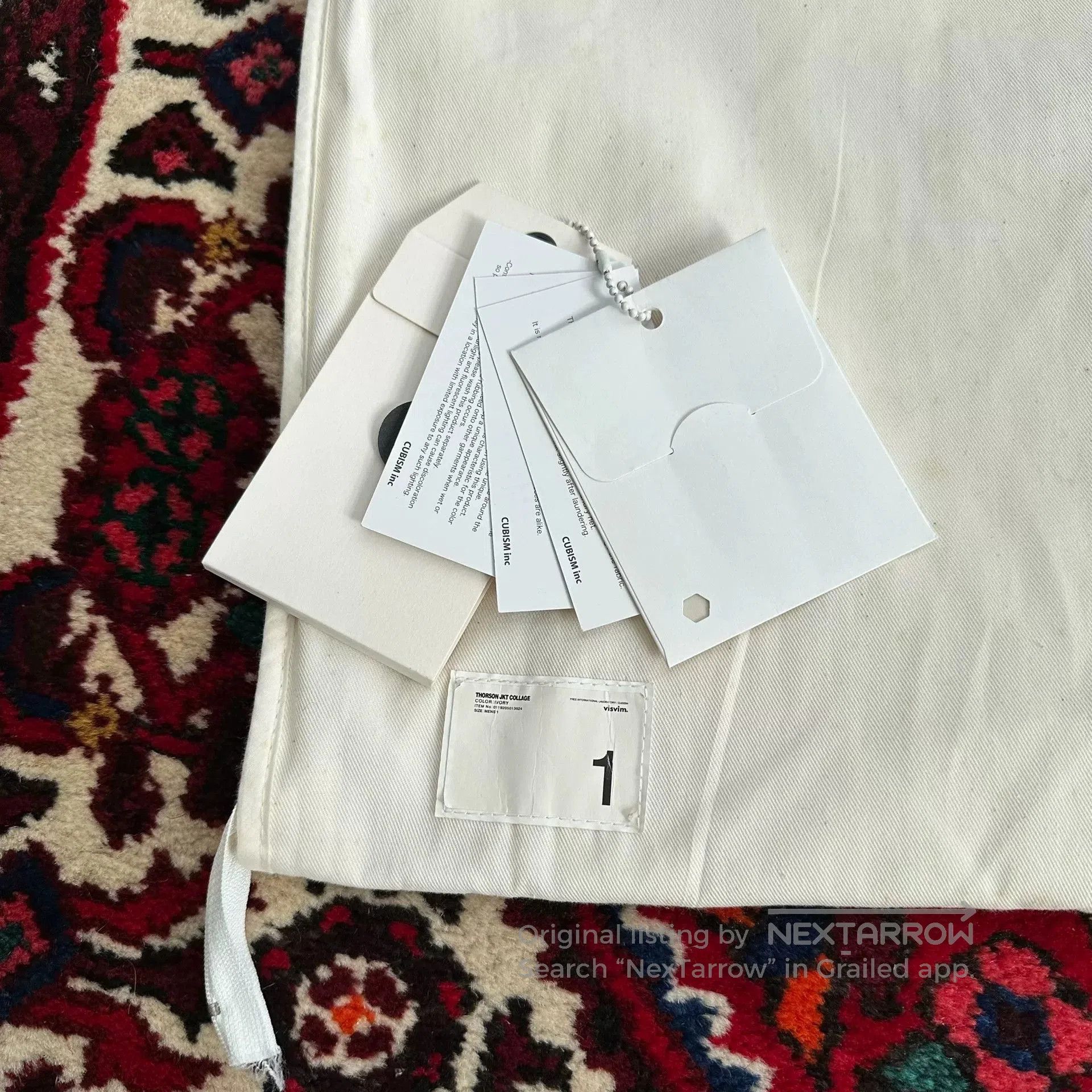 Visvim visvim thorson ma1 jacket in beige. Size US S / EU 44-46 / 1 - 8 Thumbnail