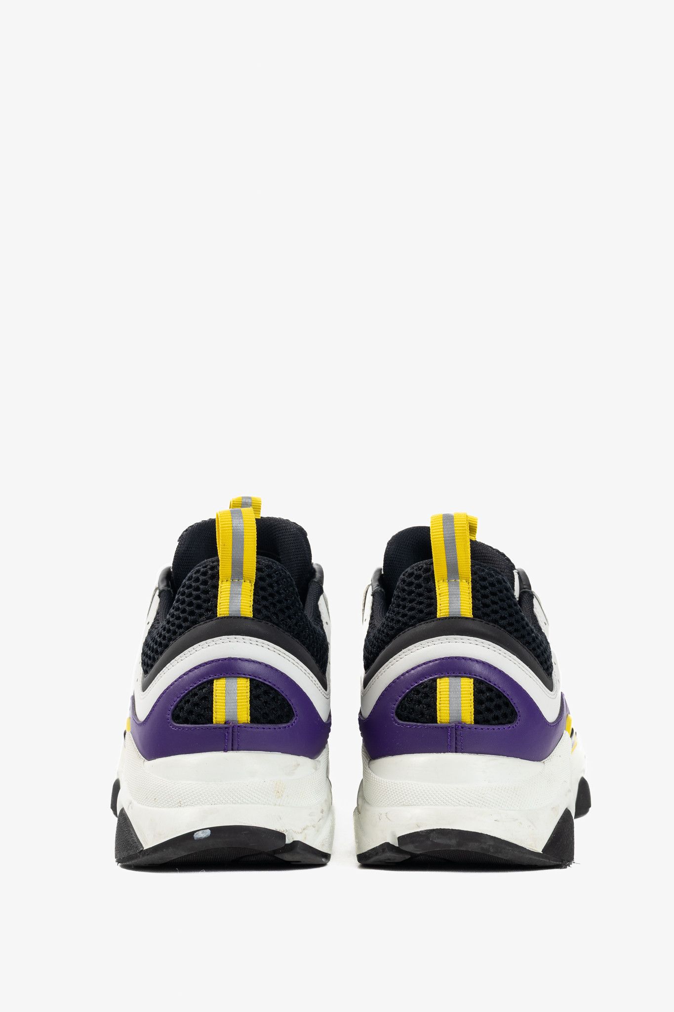 Dior Dior B22 "Violet White" Leather & Mesh Lace-Up Sneakers Size US 11 / EU 44 - 3 Thumbnail