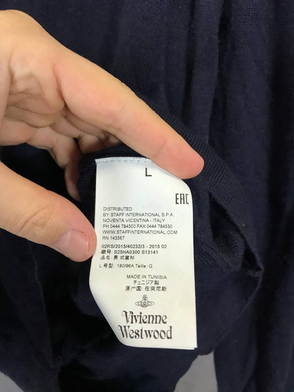 Vivienne Westwood Vivienne Westwood designer logo luxury sweater Size US L / EU 52-54 / 3 - 4 Thumbnail