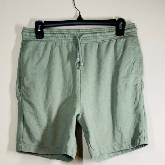 Gap GAP Sage Green French Terry Knit Athletic Shorts - unisex sz Size 24" / US 00 / IT 34 - 1 Thumbnail
