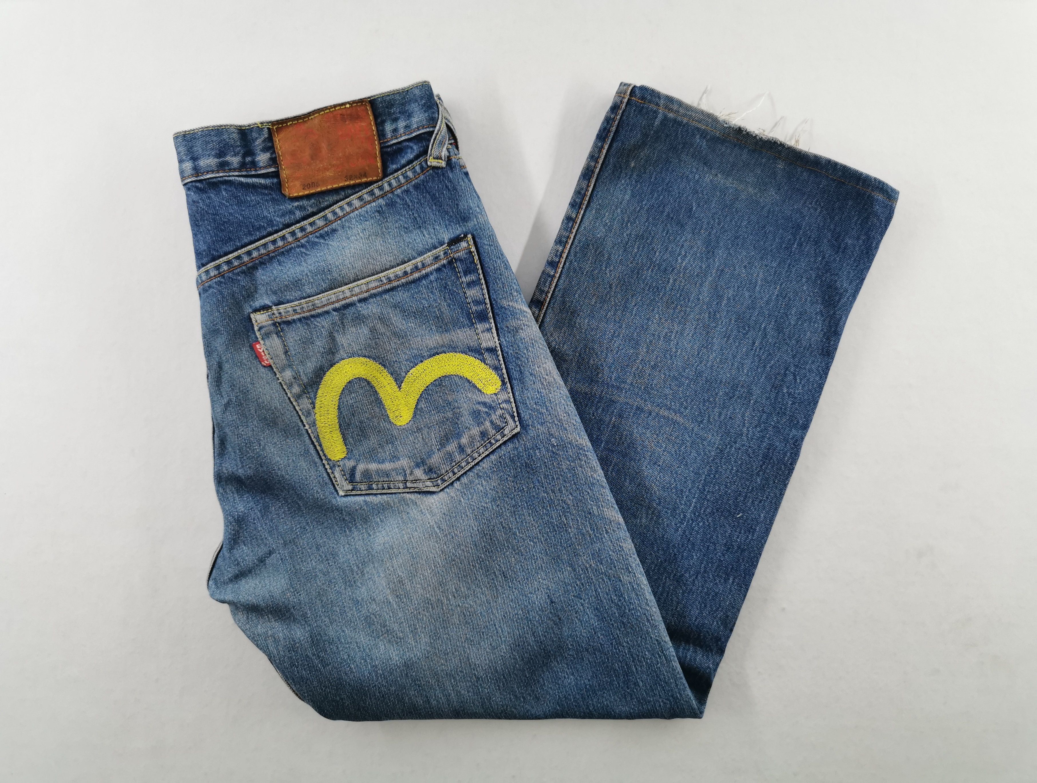 Evisu Vintage 90s Evisu Made In USA Denim Jeans Size 32 Size US 32 / EU 48 - 1 Thumbnail