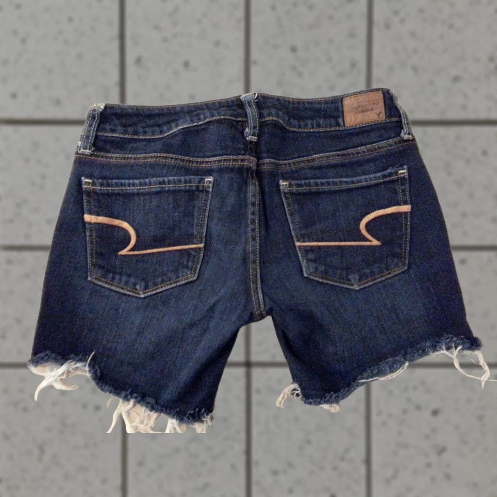 American Eagle Outfitters Womens American Eagle Outfitters Denim Shorts 4 Jean Size 27" / US 4 / IT 40 - 1 Thumbnail