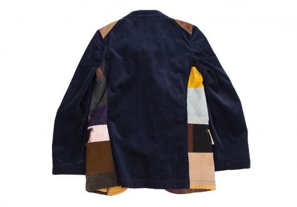 Comme des Garcons Comme des Garcons Colored cowhide spliced corduroy jacket Size US M / EU 48-50 / 2 - 7 Thumbnail