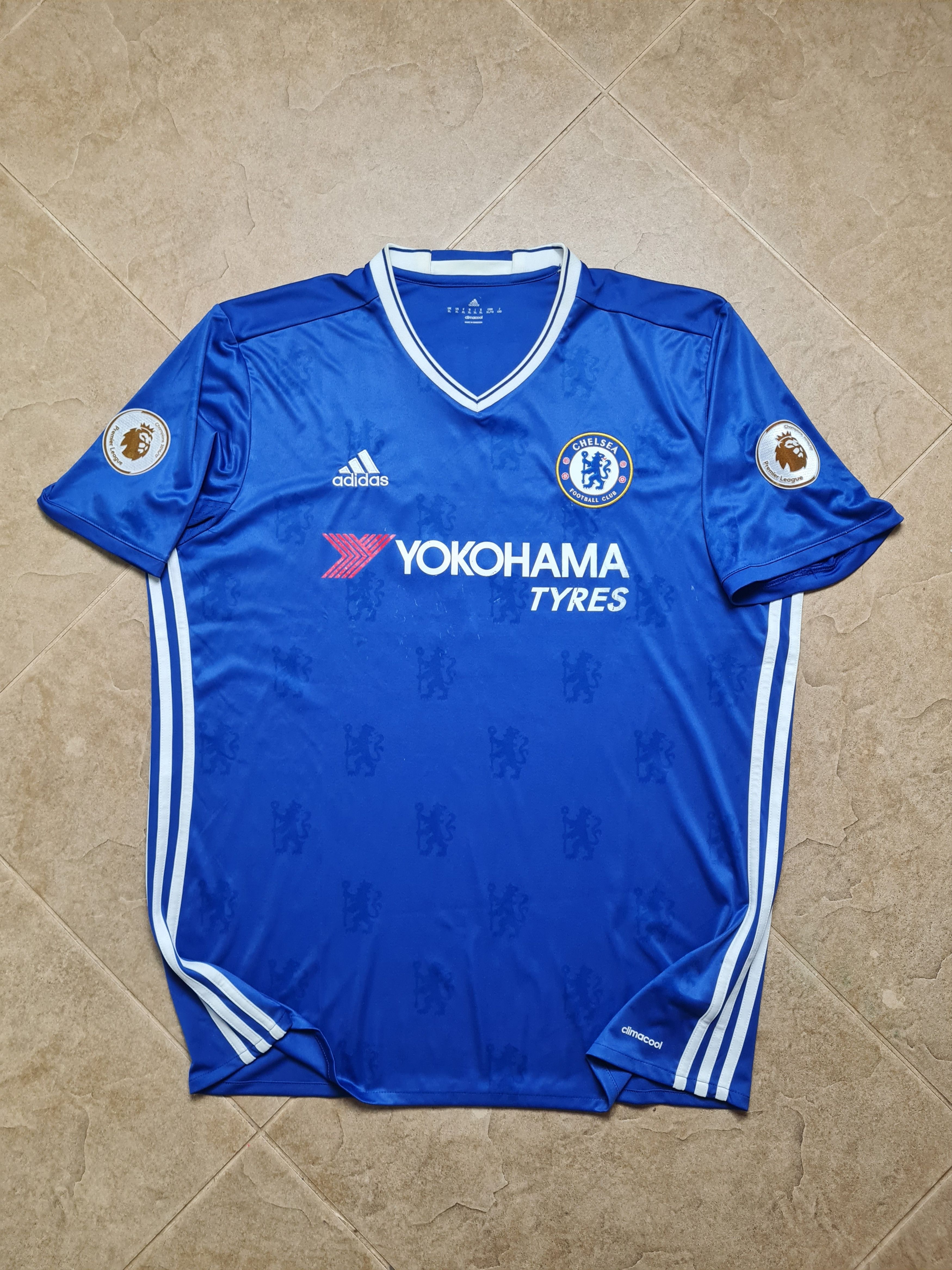 Adidas Adidas Chelsea FC Home Kit 16/17 Season Champions AI7182 Size US XL / EU 56 / 4 - 5 Thumbnail