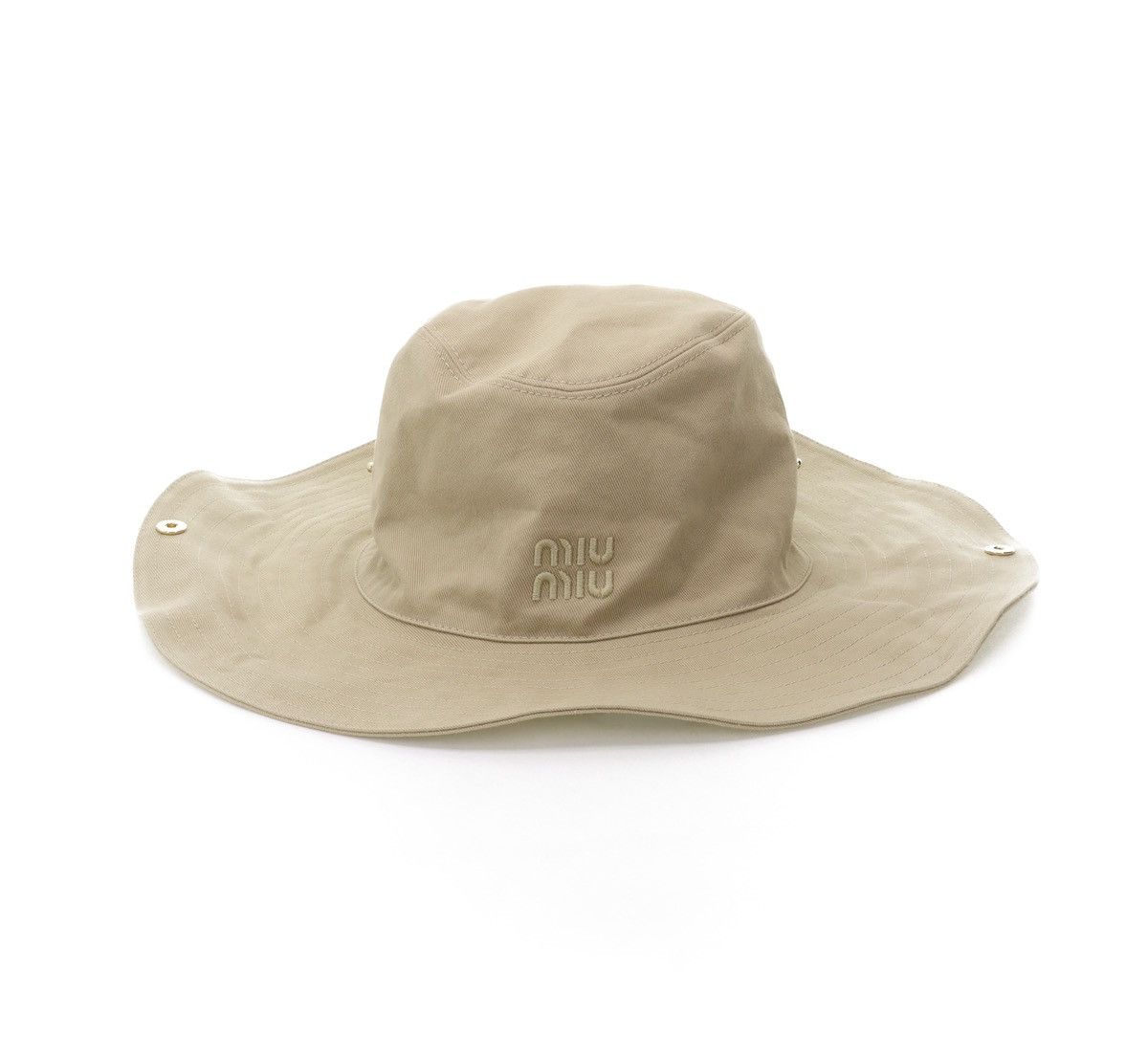 Miu Miu Miu Miu Gabardine Cowboy Hat Size ONE SIZE - 1 Thumbnail
