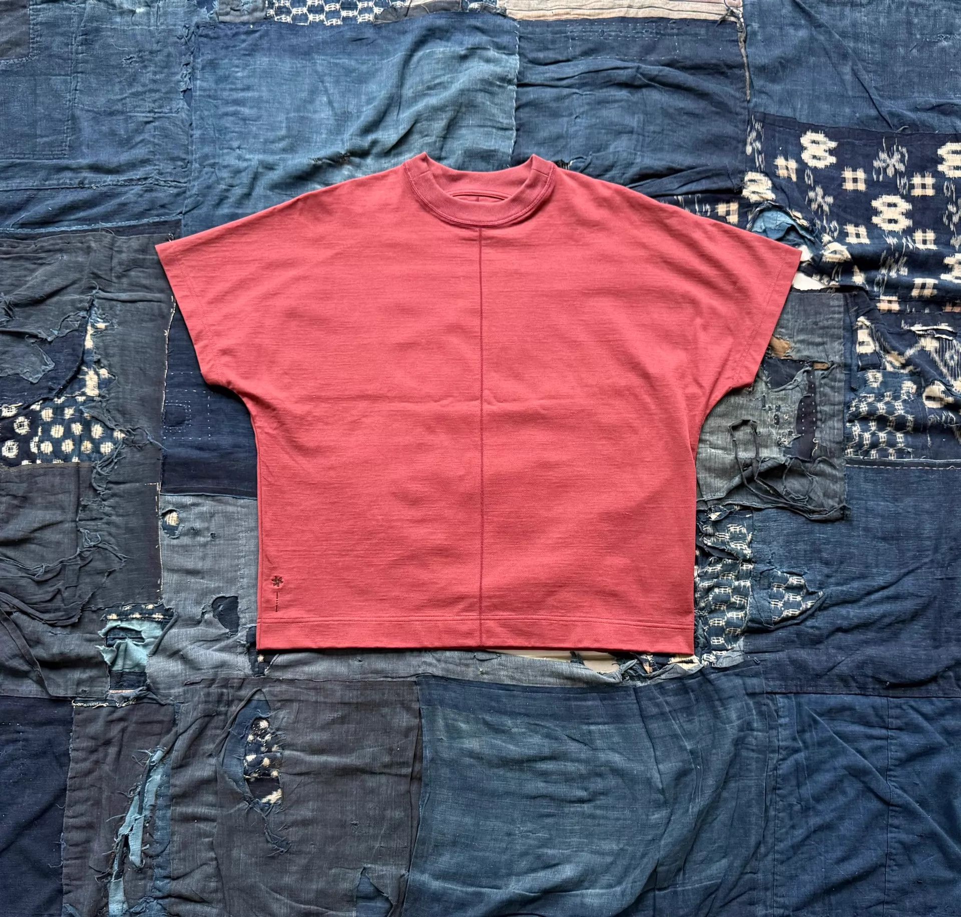 Goldwin GOLDWIN 25aw x Jlal Dolman Tee plant fiber red 2 Size M / US 6-8 / IT 42-44 - 1 Thumbnail