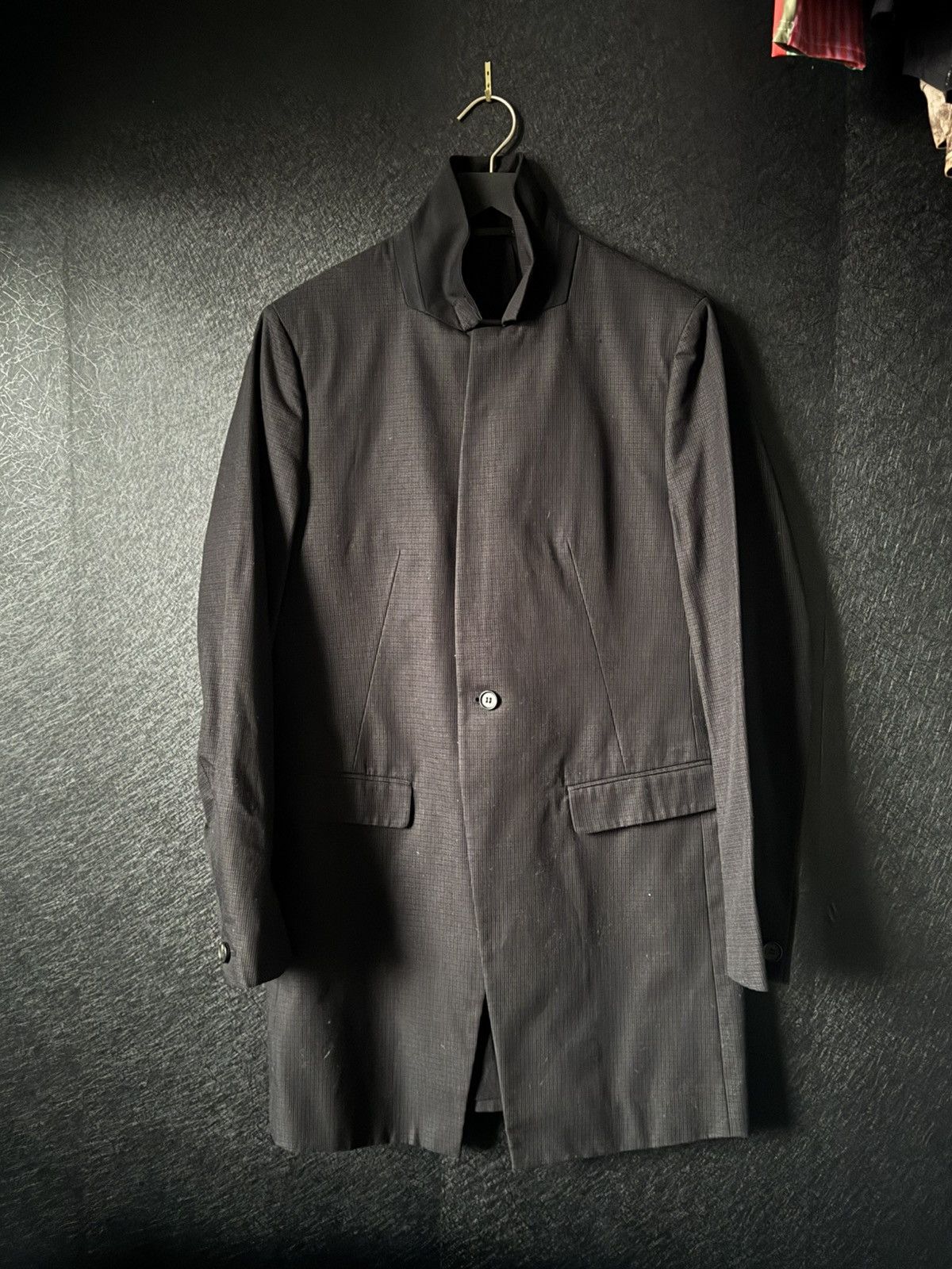 Allsaints All Saints Hatton Checkered Coat (New/Unworn) Size US M / EU 48-50 / 2 - 1 Thumbnail