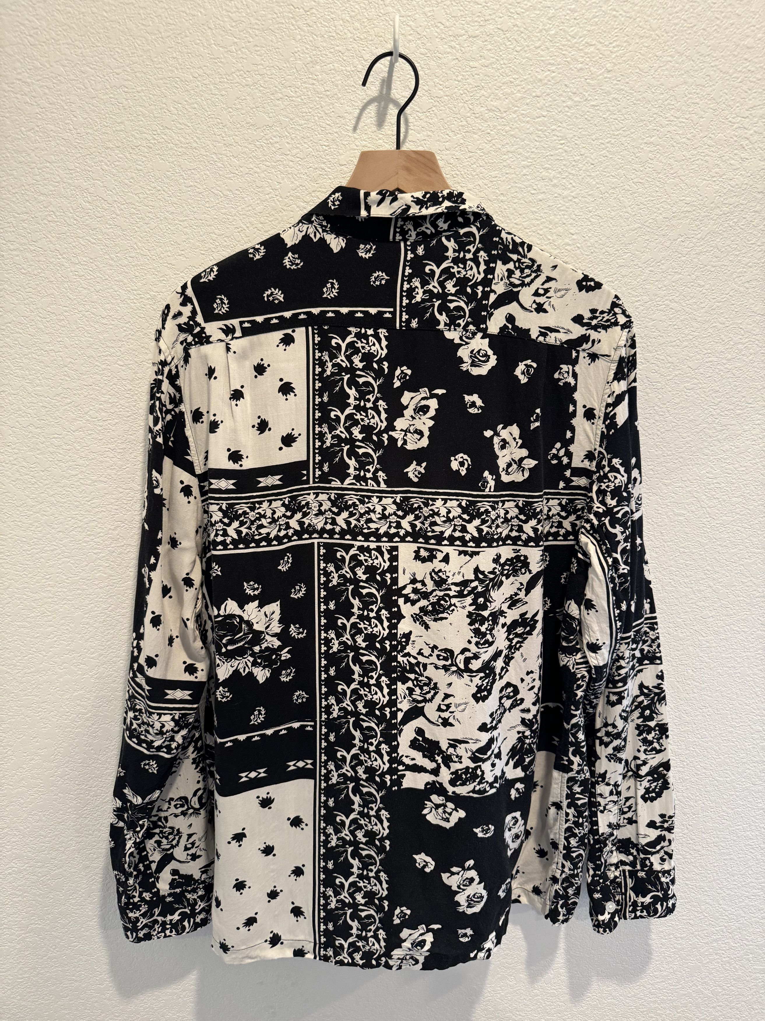 Supreme Paisley SS16 L/S Shirt Size US L / EU 52-54 / 3 - 2 Thumbnail