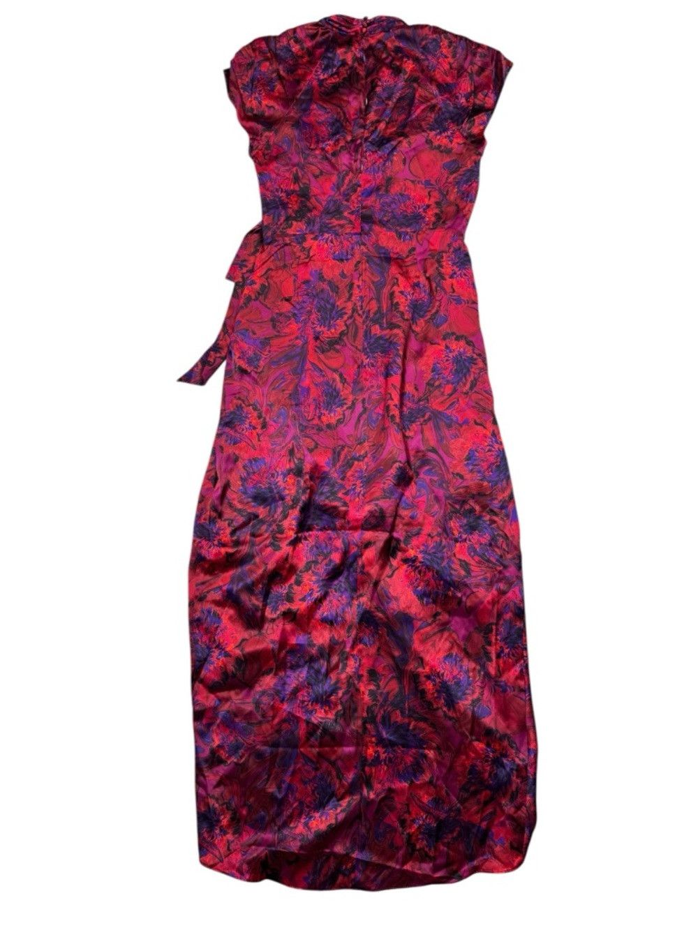 Cinq a Sept NWT New $695 Cinq A Sept Gail Floral Print 100% Silk Dress Size S / US 4 / IT 40 - 3 Thumbnail