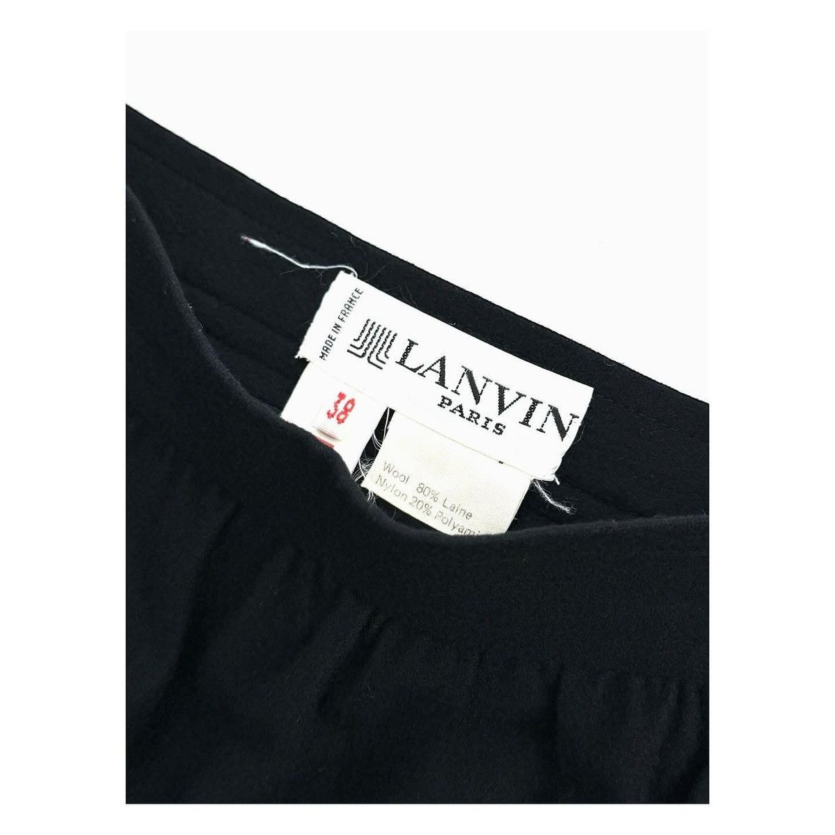 Lanvin × Vintage Vintage Lanvin 70’s Wool Skirt Size 25" / US 0 / IT 36 - 2 Thumbnail