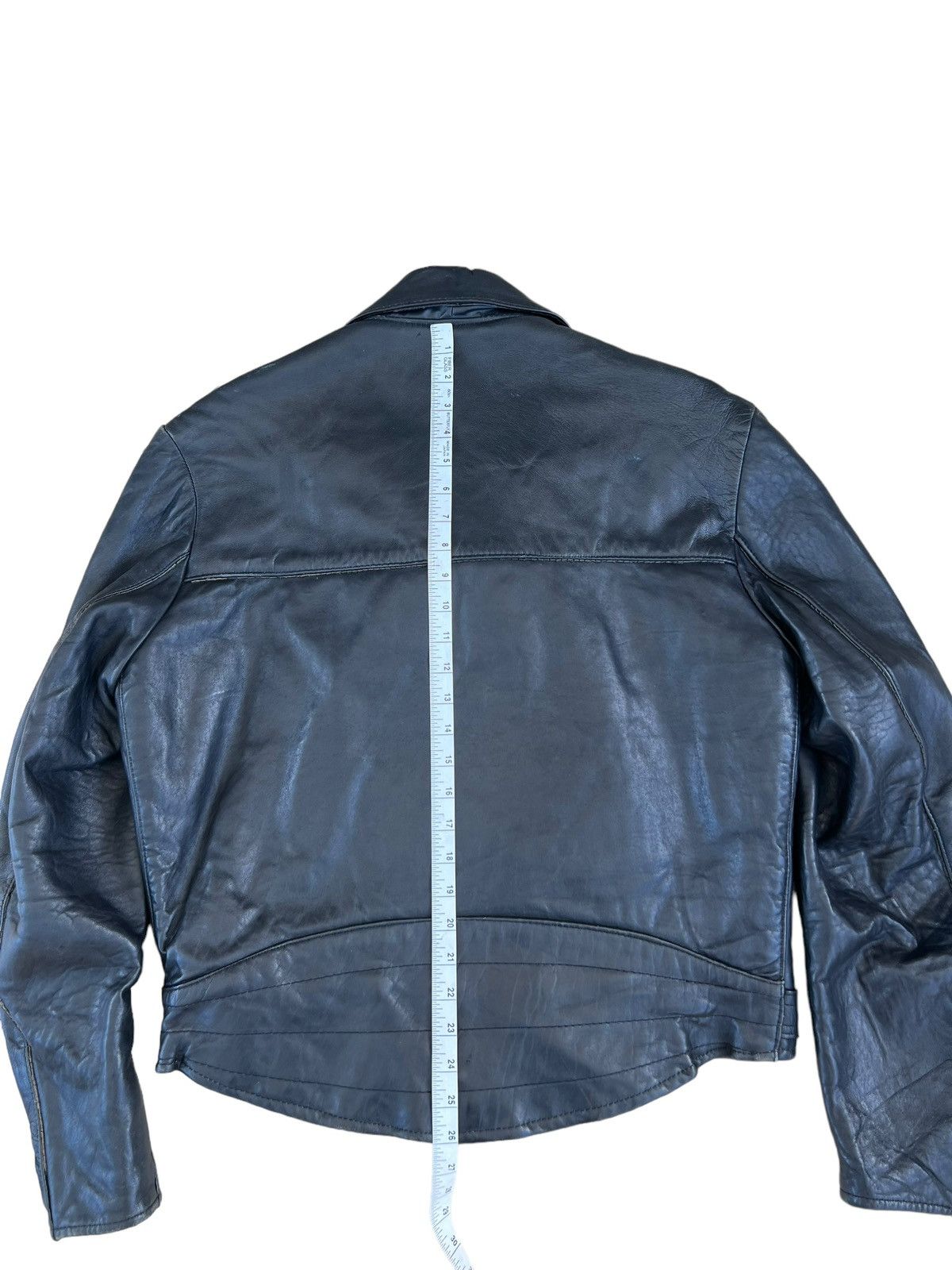 Vintage Vintage 70s Mascot England Black Leather Rider Jacket Racer Size US L / EU 52-54 / 3 - 5 Thumbnail
