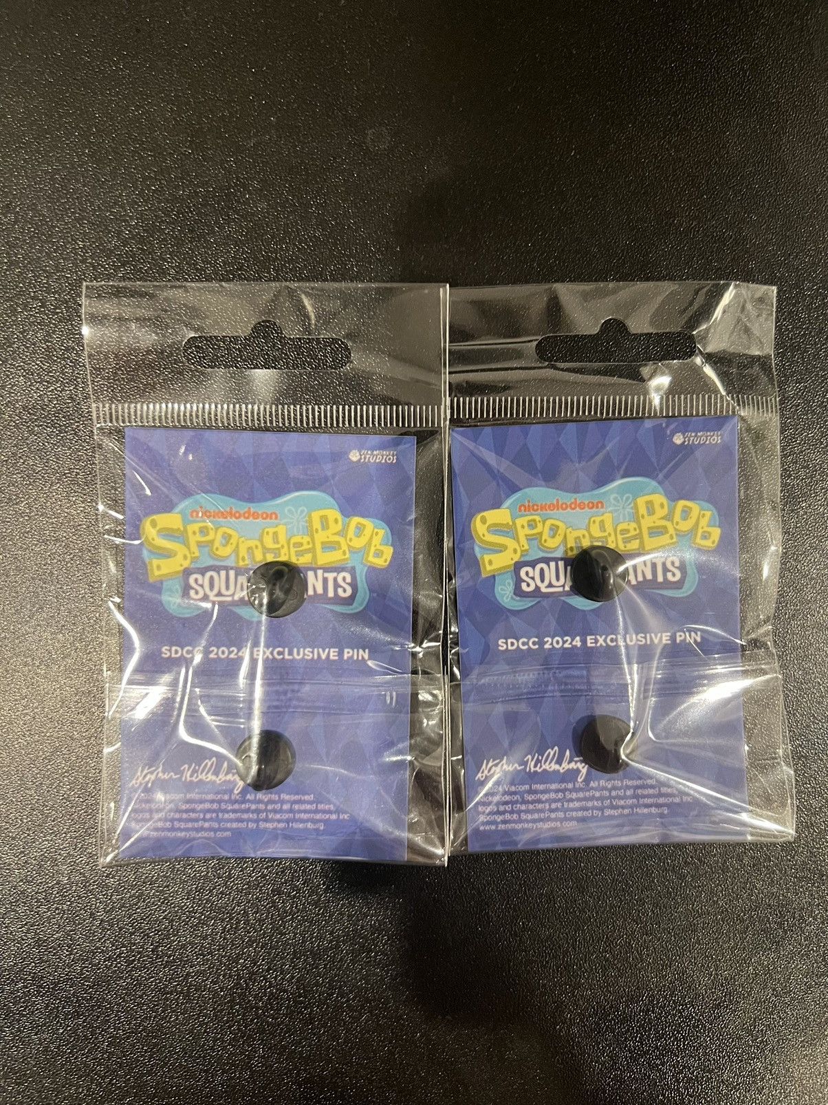 Nickelodeon SDCC 2024 COMIC CON SpongeBob 25TH ENAMEL Pins LIMITED! Size ONE SIZE - 4 Thumbnail