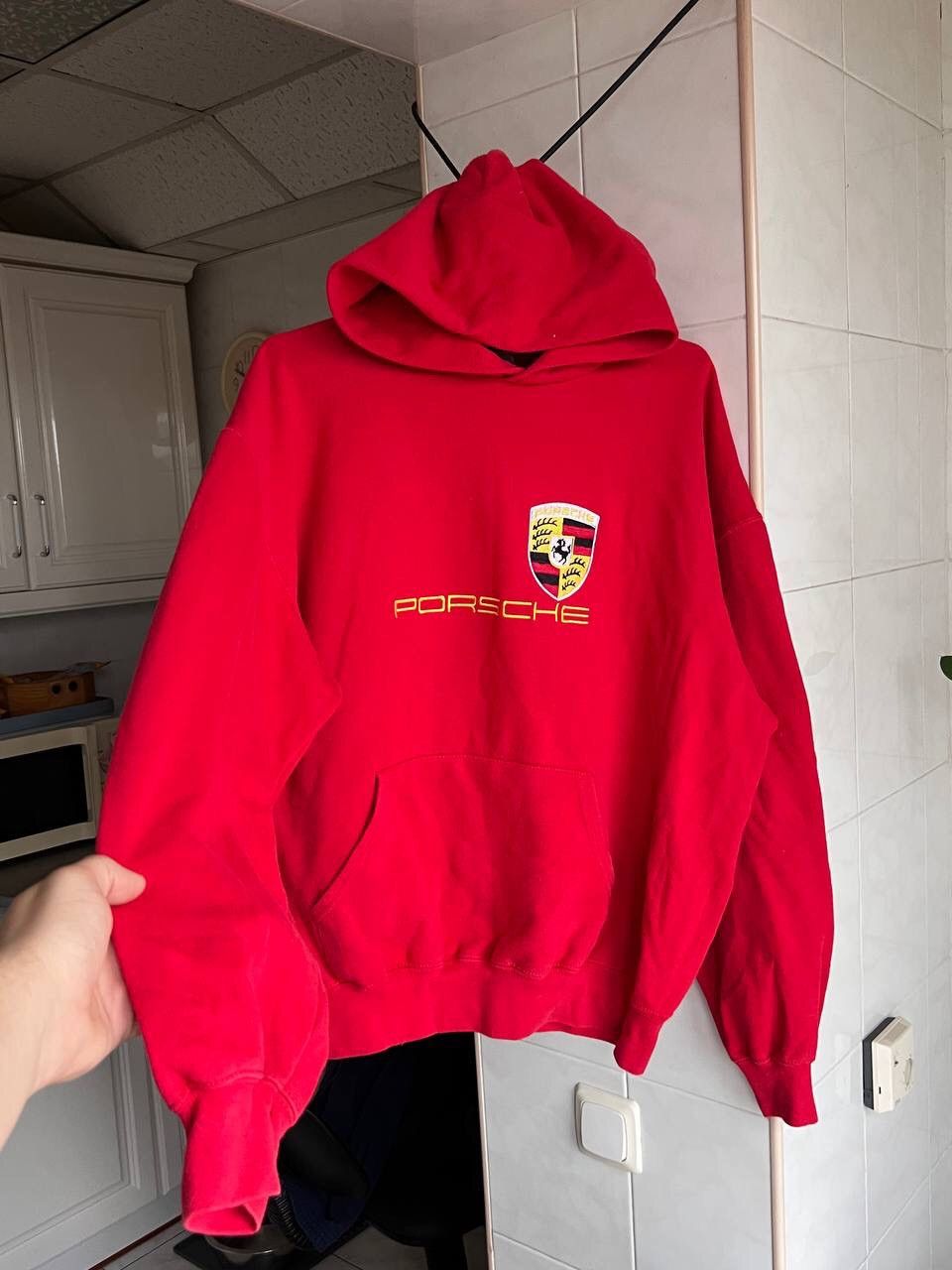 Other Porsche Vintage Big Logo Hoodie Sweatshirt Racing 2000s AUTO Size US L / EU 52-54 / 3 - 7 Thumbnail