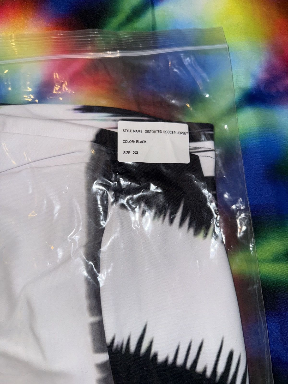 Fuck The Population FTP Blurred Vision Soccer Jersey Black Size US XXL / EU 58 / 5 - 3 Thumbnail