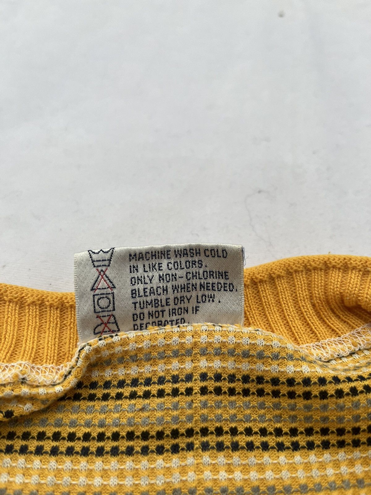 Japanese Brand Stripped Rib Collar Stormes Street Y2K Style Tee Size US XL / EU 56 / 4 - 4 Thumbnail