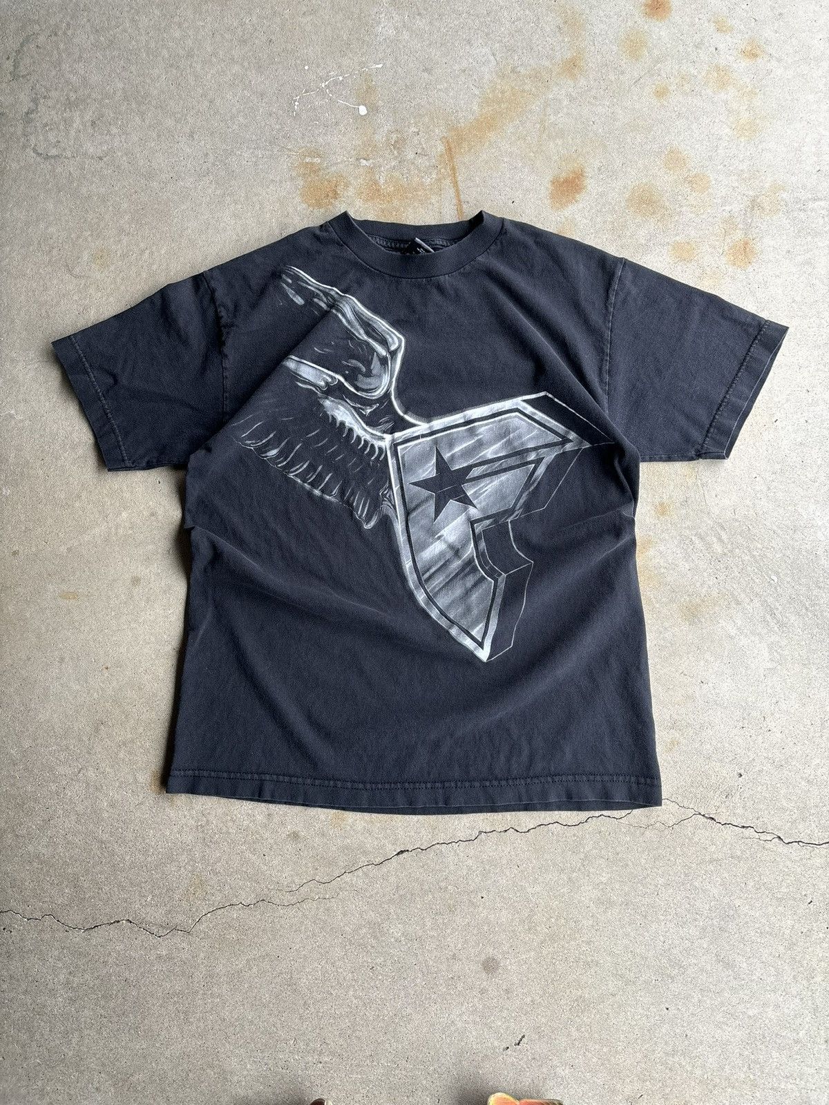 Famous Stars And Straps Vintage Early 2000s Famous Stars And Straps Boxy Y2K Tee Size US M / EU 48-50 / 2 - 1 Thumbnail