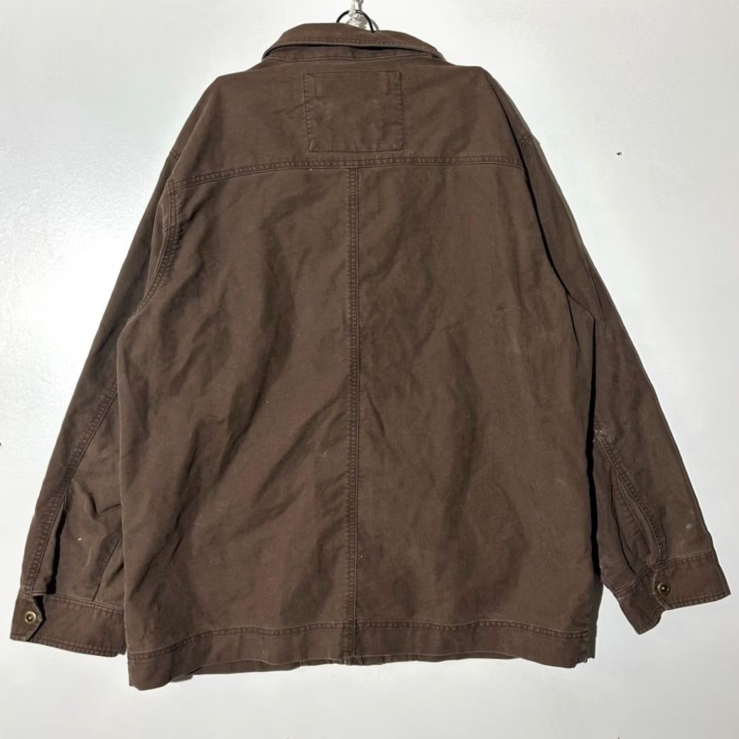 Timberland Timberland Jacket Stratham Issue Authentic Outdoor Gear Brown Canvas Jacket Men XL Size US XL / EU 56 / 4 - 3 Thumbnail