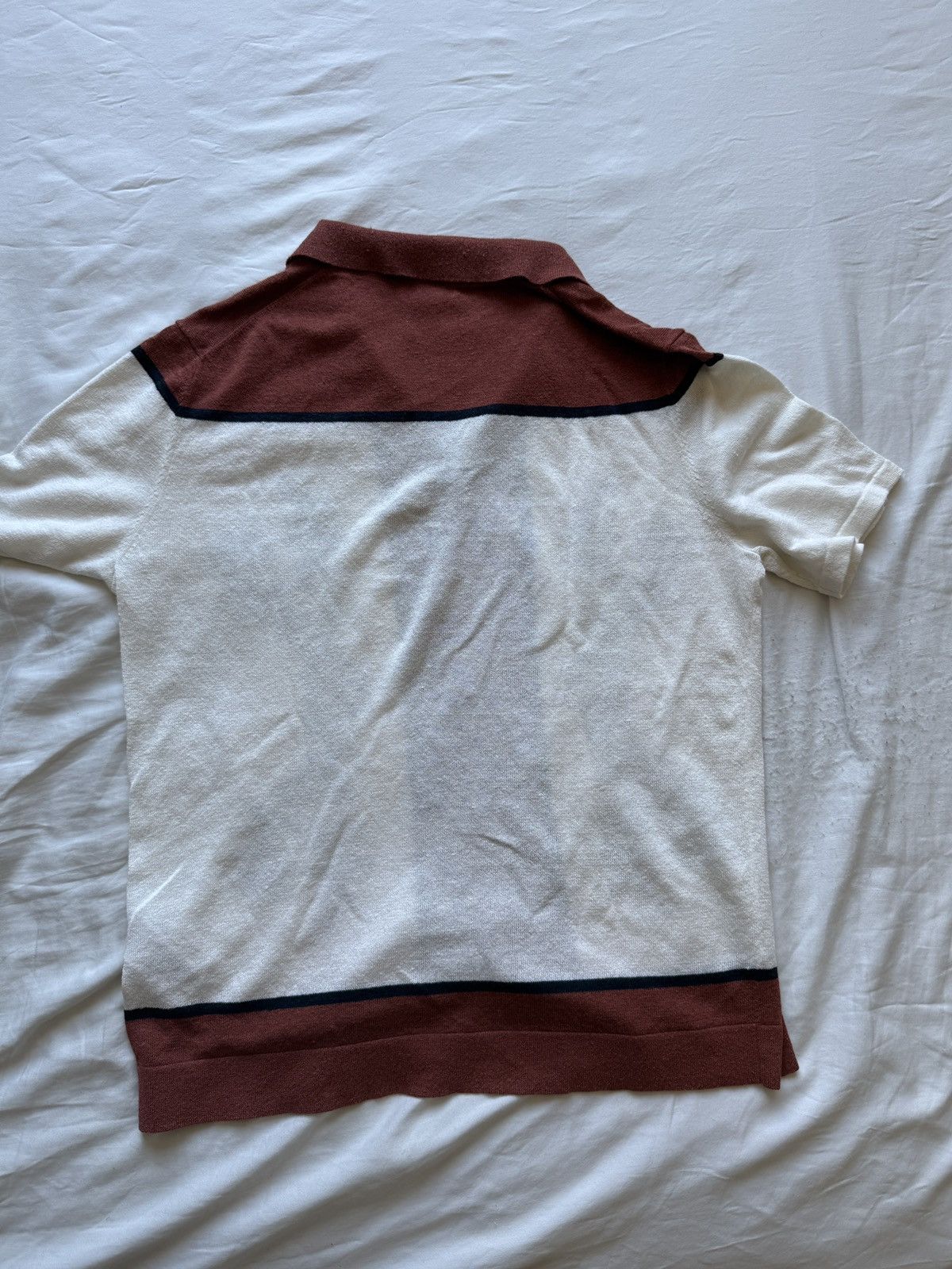 Reiss Reiss Summer Knit Flower camp shirt Size US M / EU 48-50 / 2 - 3 Thumbnail