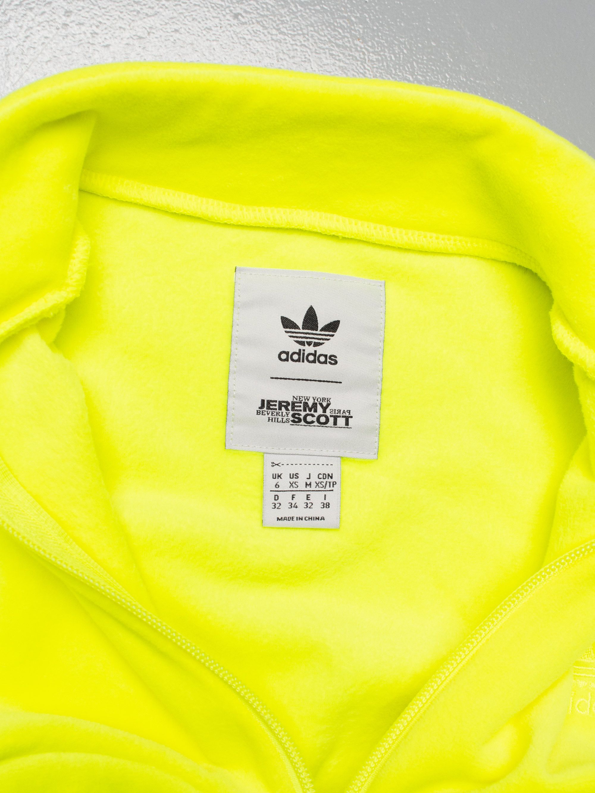 Adidas × Jeremy Scott adidas Originals X Jeremy Scott 2021 JS Track Crop Top Size XS / US 0-2 / IT 36-38 - 4 Thumbnail