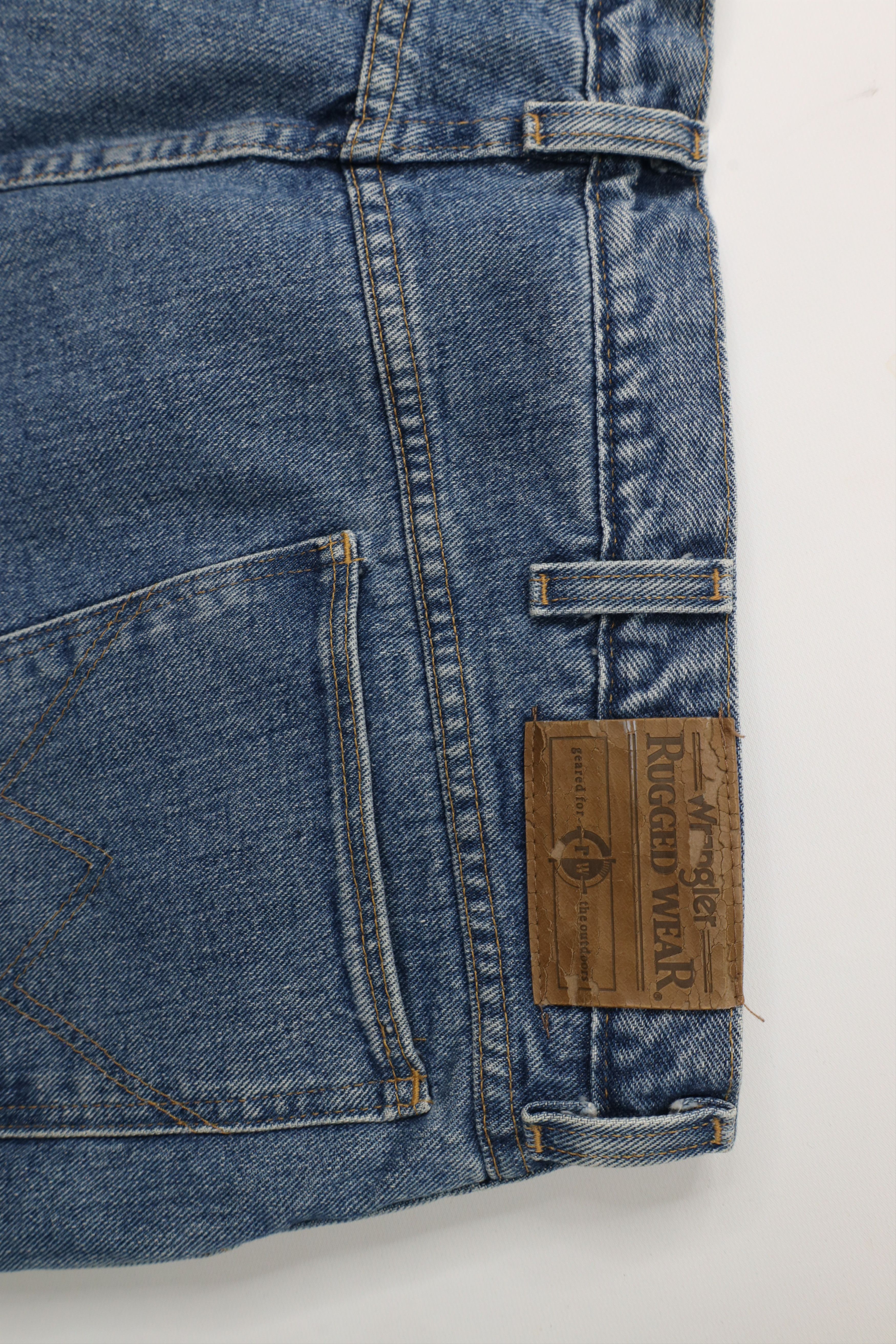Vintage × Wrangler Vintage Wrangler Heavyweight Fleece Lined Denim Jeans Size US 44 / EU 60 - 13 Thumbnail