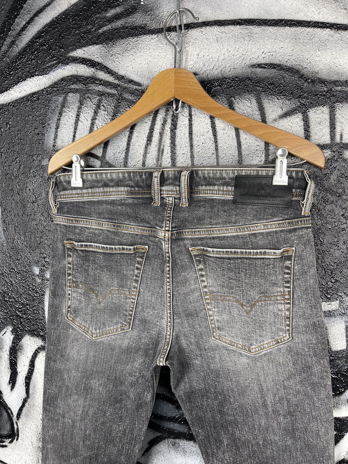 Diesel Diesel Sleenker Skinny Denim Jeans Men’s Size W30 L32 Size US 30 / EU 46 - 9 Thumbnail