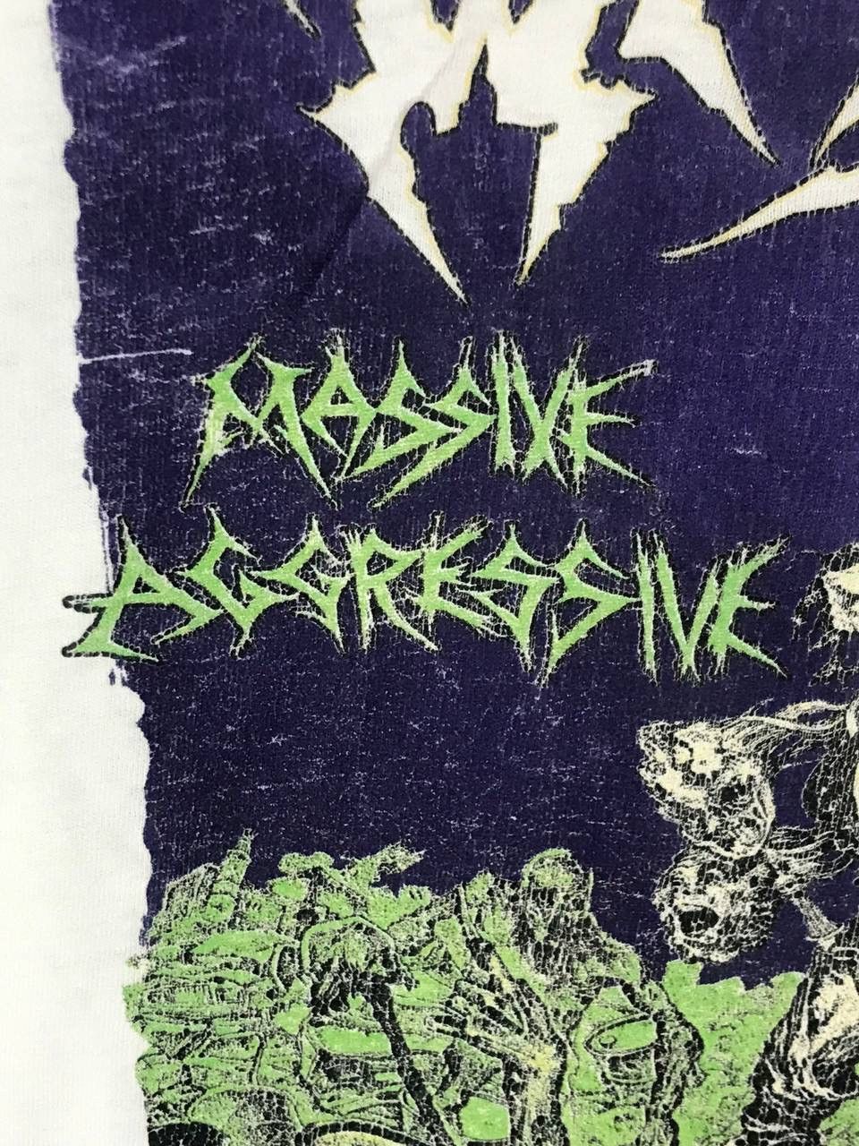 Band Tees Vintage Municipal waste trash hardcore band Size US M / EU 48-50 / 2 - 4 Thumbnail