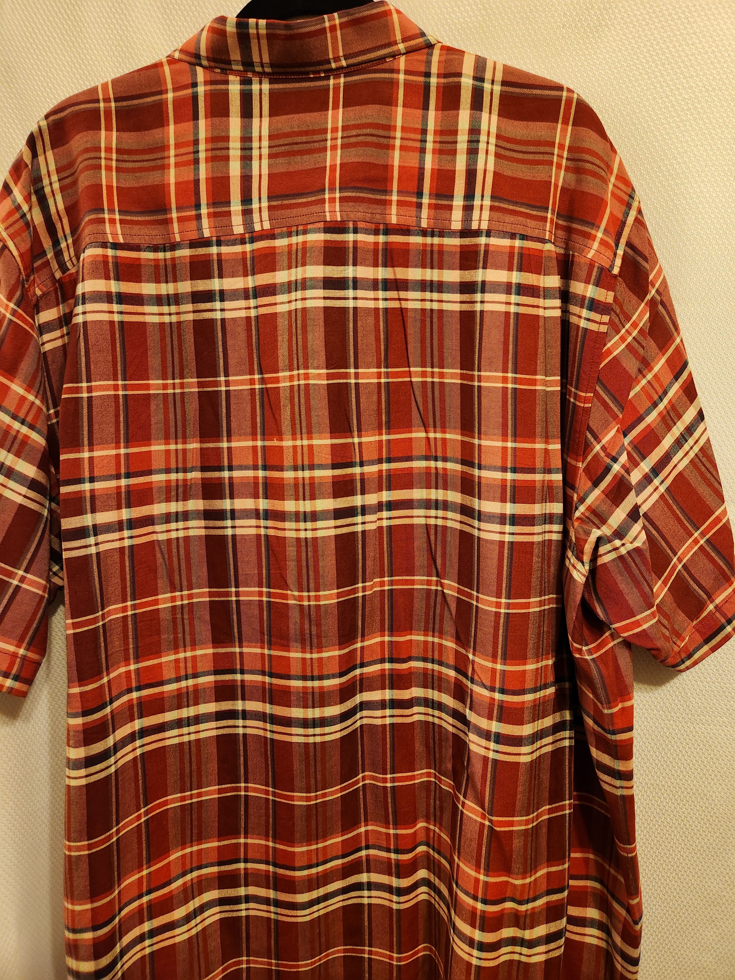 Tommy Bahama Vintage Plaid Short Sleeve Silk Shirt Size US XXL / EU 58 / 5 - 2 Thumbnail