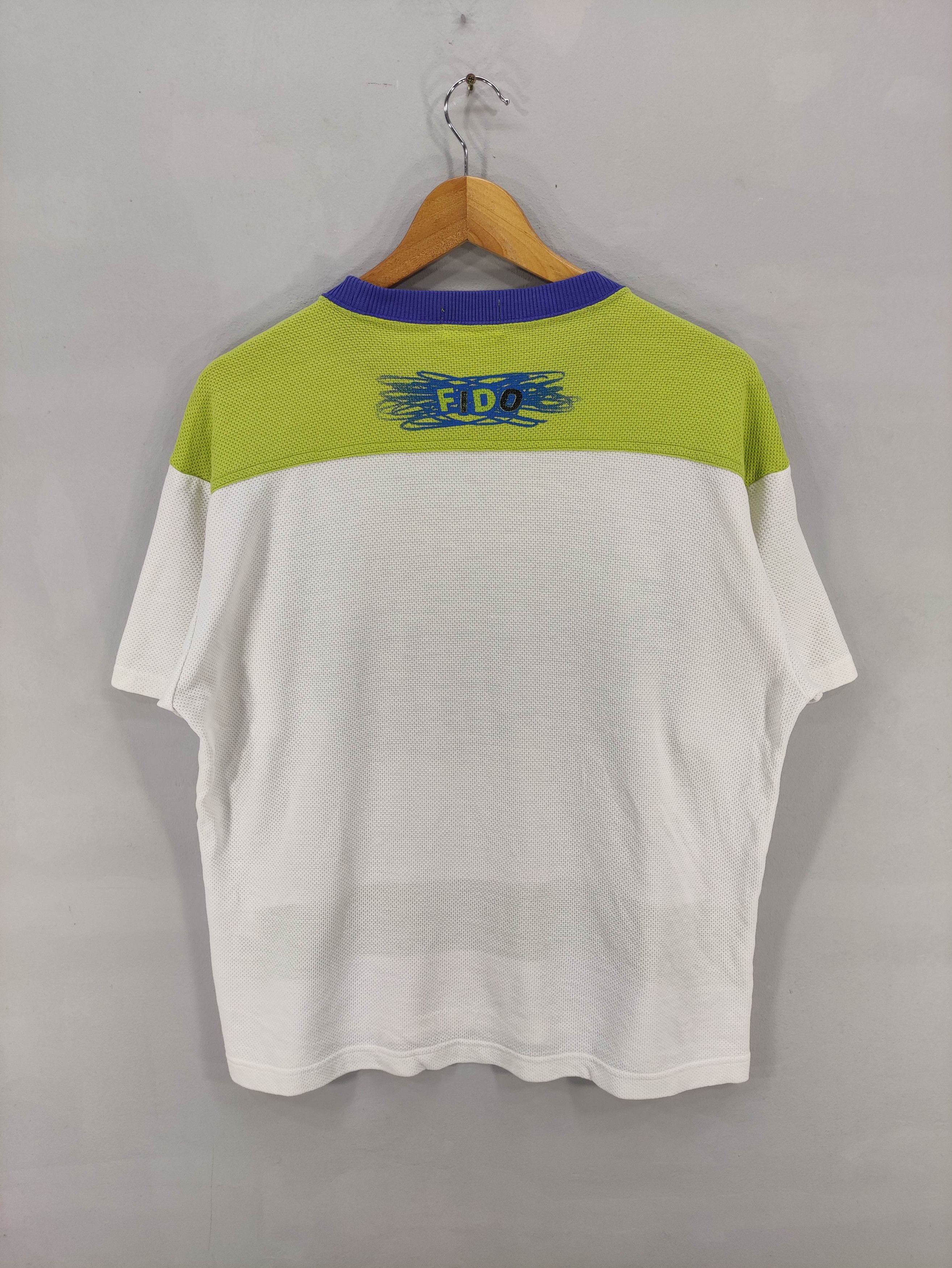 Japanese Brand Vintage Fido Dido Graphic Logo Tee Tshirt Size US M / EU 48-50 / 2 - 5 Thumbnail