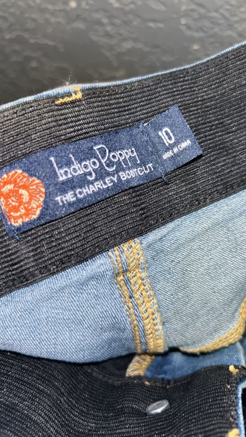 Other Women's Indigo Poppy Blue Boot Cut Jeans Size 10 Size 32" / US 10 / IT 46 - 5 Thumbnail