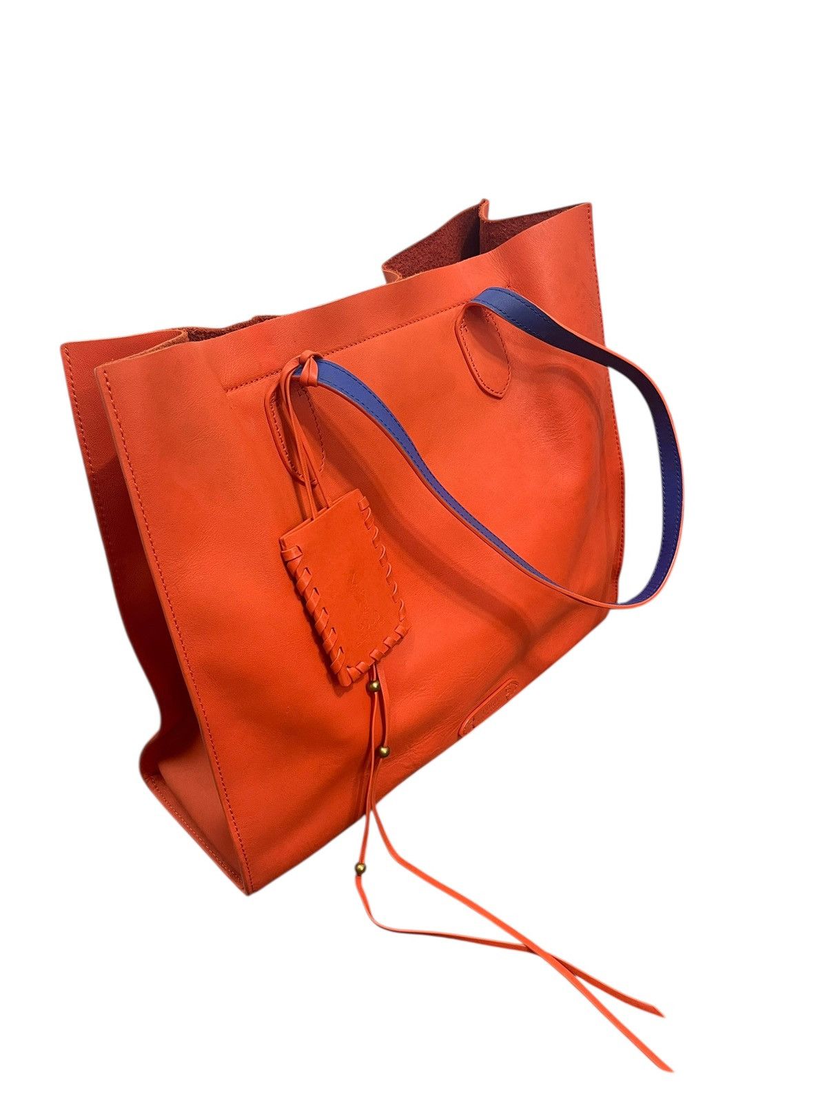 Genuine Leather Full Leather Polo Ralph Lauren Tote Shoulder Bag 2🟩1 Size ONE SIZE - 6 Thumbnail