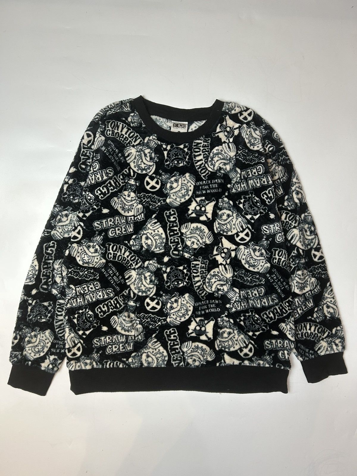Anime × Japanese Brand × One Piece ONE PIECE FLEECE SWEATSHIRT Size US XXL / EU 58 / 5 - 1 Thumbnail