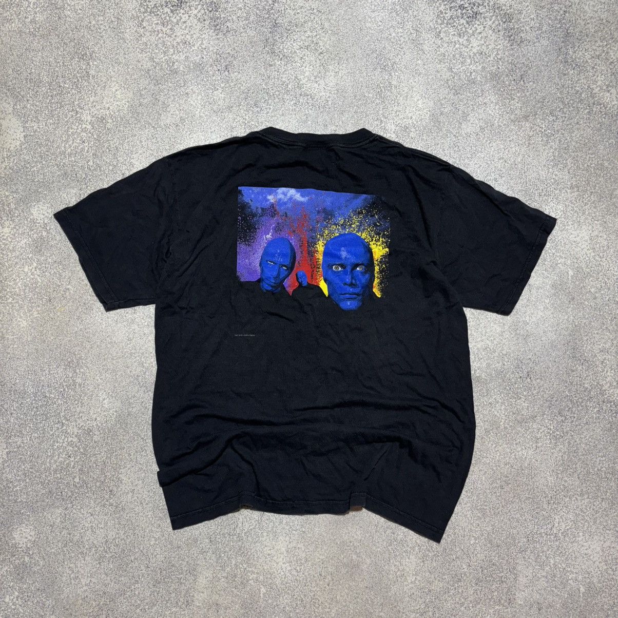 Band Tees × Vintage 90s Vintage Deadstock Blue Man size L Group T Shirt Size US L / EU 52-54 / 3 - 1 Thumbnail