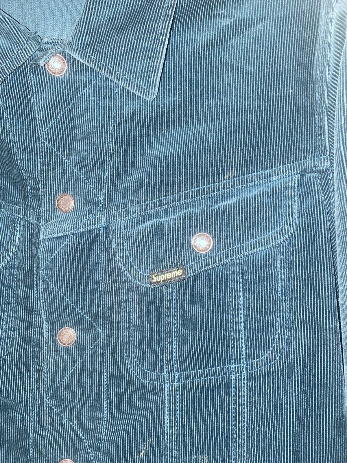 Supreme RARE SUPREME CORDUROY JACKET Size US S / EU 44-46 / 1 - 4 Thumbnail