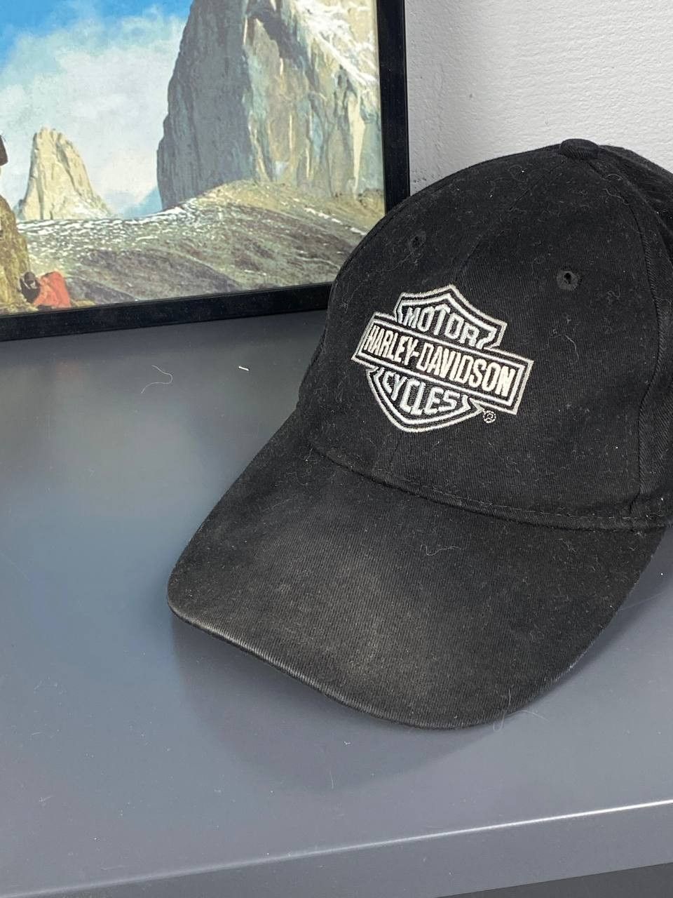Harley Davidson × Vintage Vintage Y2K Grail Harley Davison Eagle Flash Hat Size ONE SIZE - 2 Thumbnail