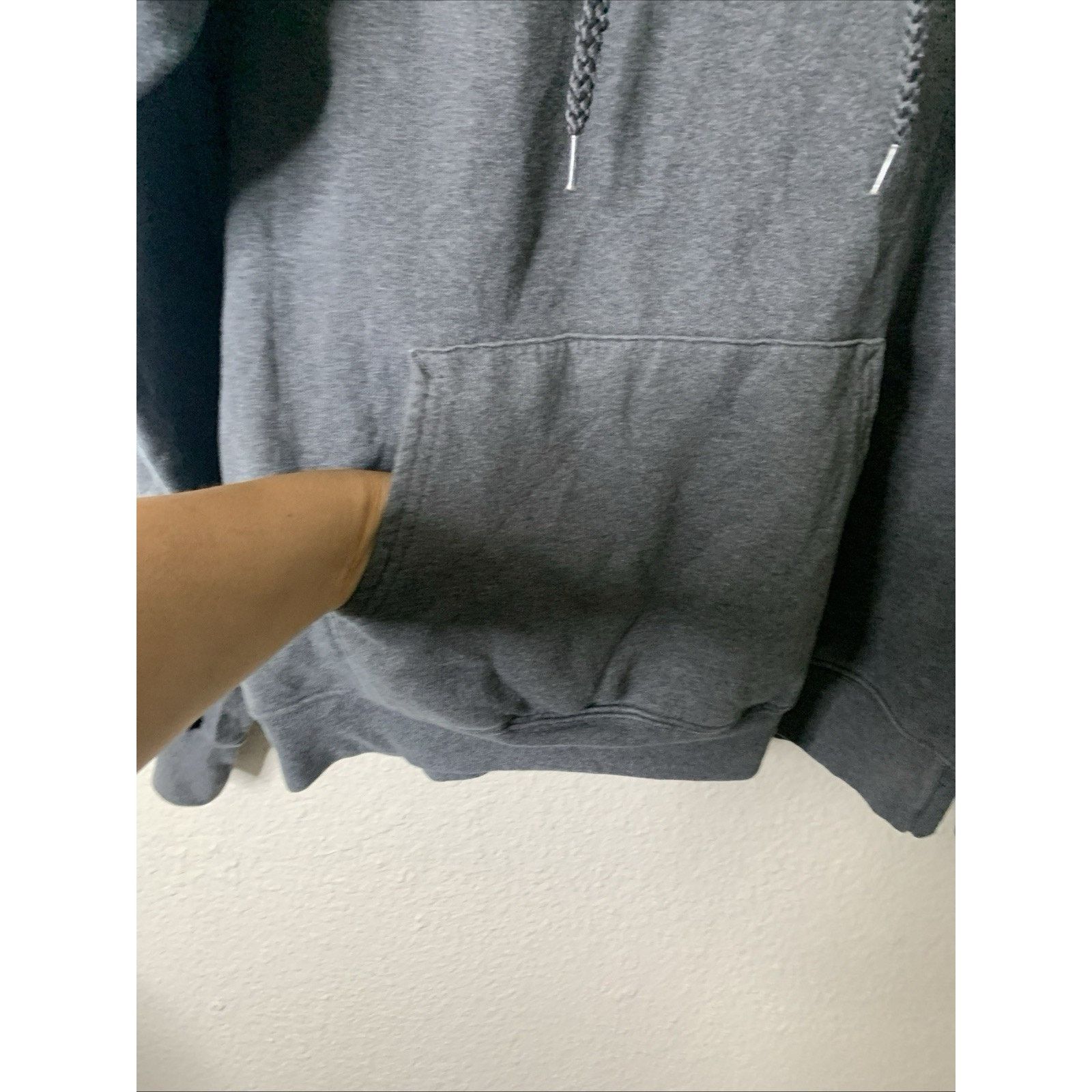 Hanes 2 Towns Ciderhouse Beer Drawstring Hoodie HANES Men's Gray S Size US S / EU 44-46 / 1 - 14 Thumbnail