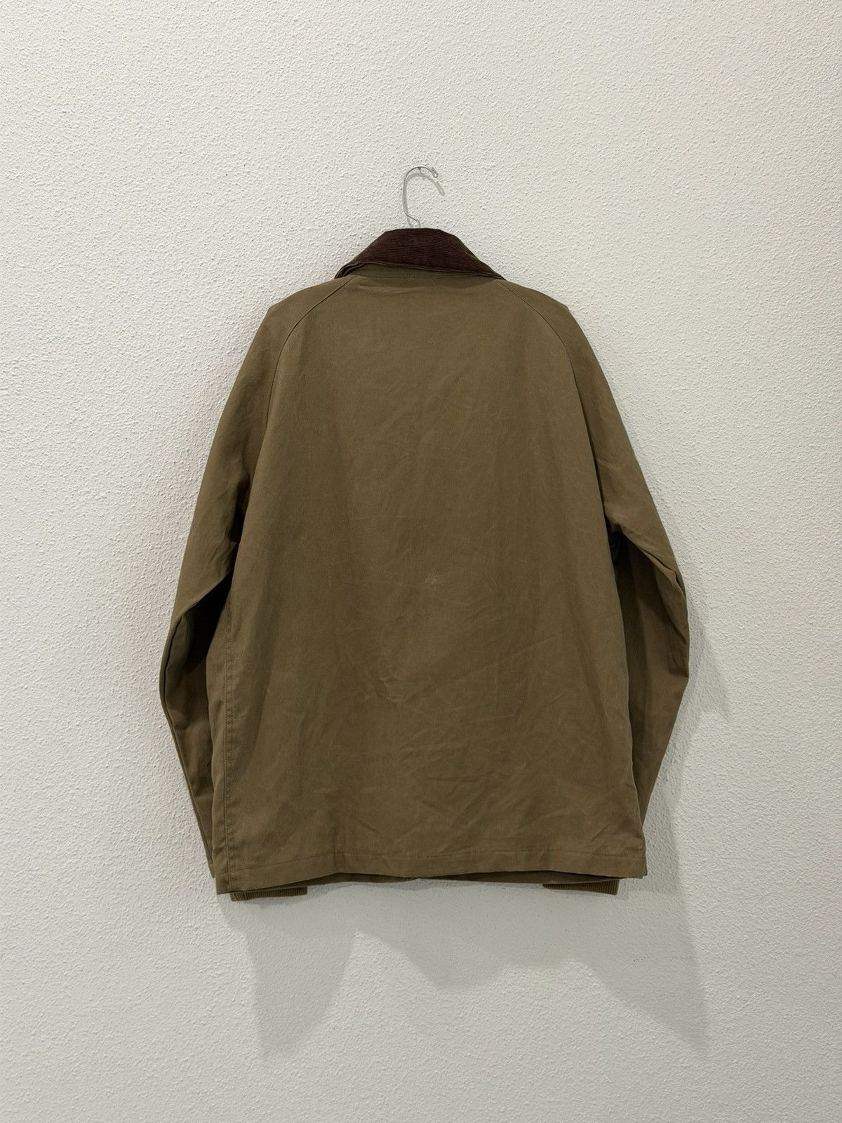 St. Johns Bay St. John's Bay Barn Jacket Corduroy Collar Full Zip Snap Wax Size US L / EU 52-54 / 3 - 3 Thumbnail