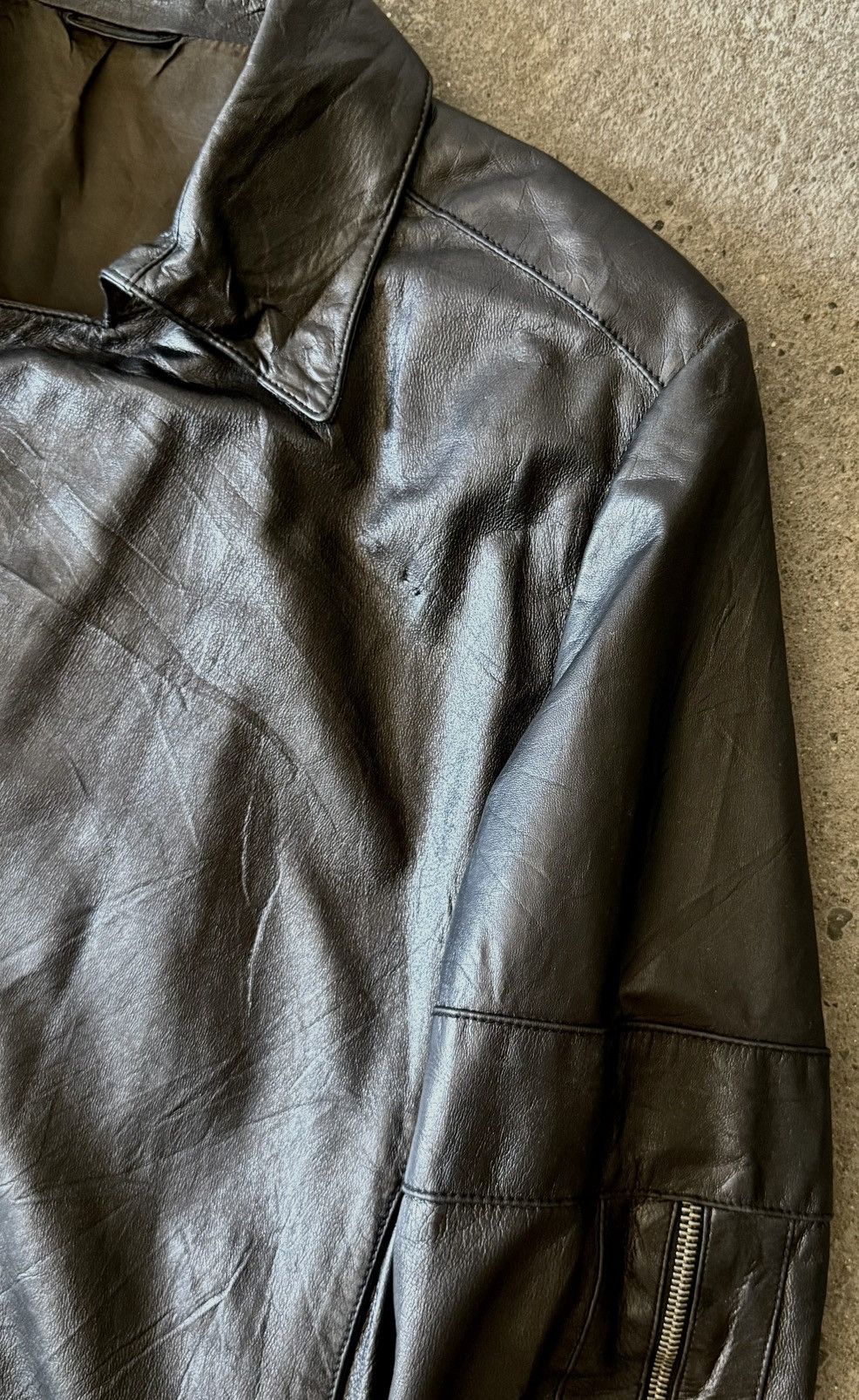 Archive Gucci - Tom Ford - 90's/00's - Biker Leather Jacket