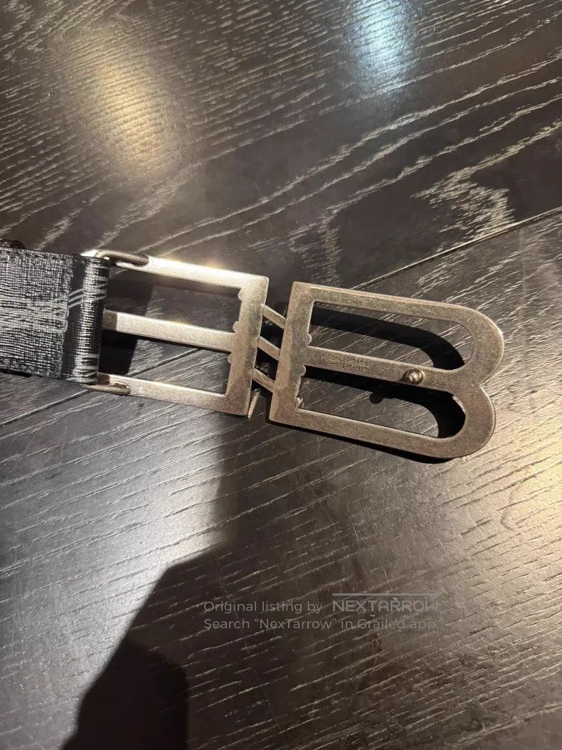 Balenciaga Balenciaga All-over Printed Double B Belt Size ONE SIZE - 2 Thumbnail