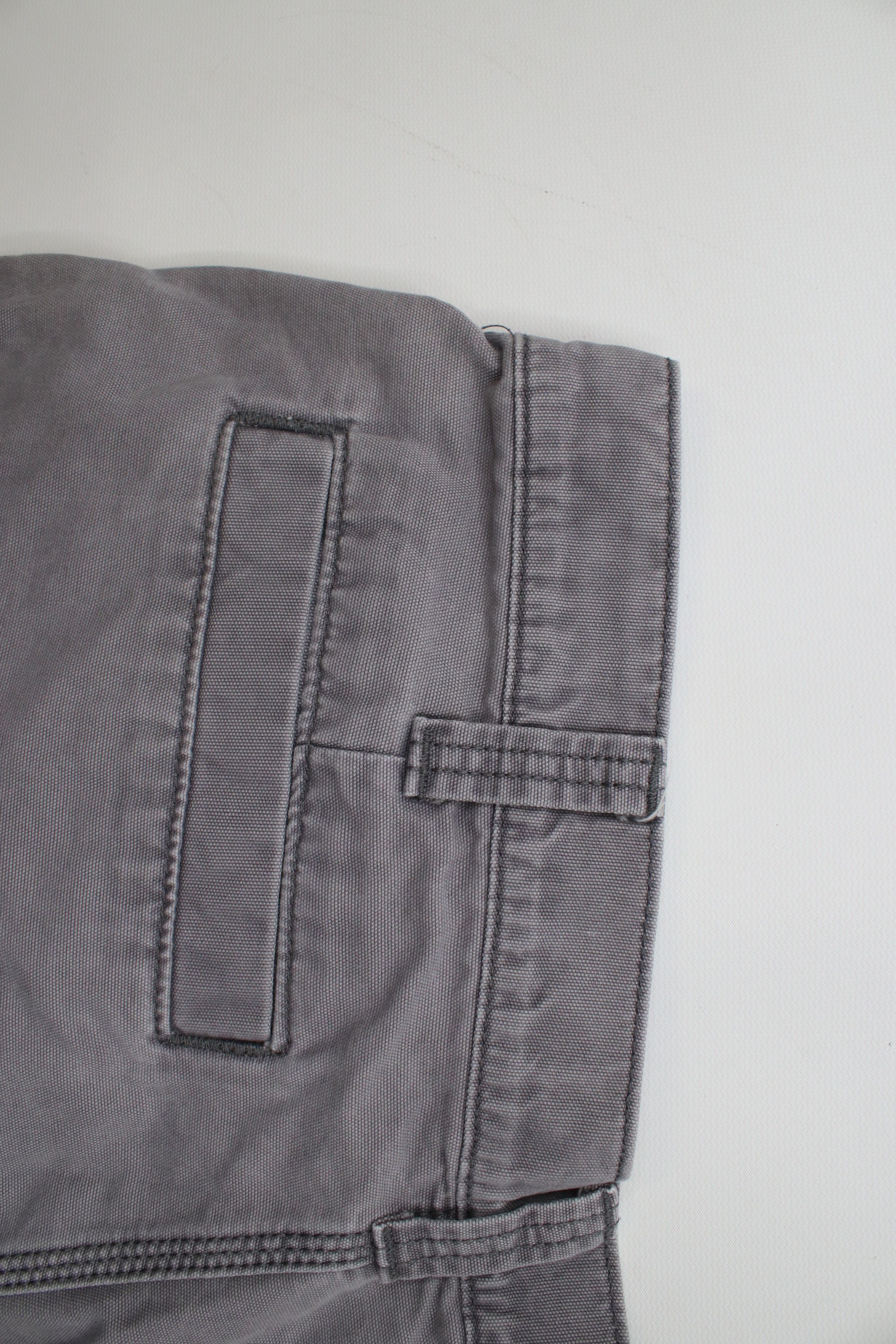 Carhartt × Vintage Vintage Carhartt Canvas Relaxed Fit Dungaree Shorts Gray Size US 34 / EU 50 - 14 Thumbnail