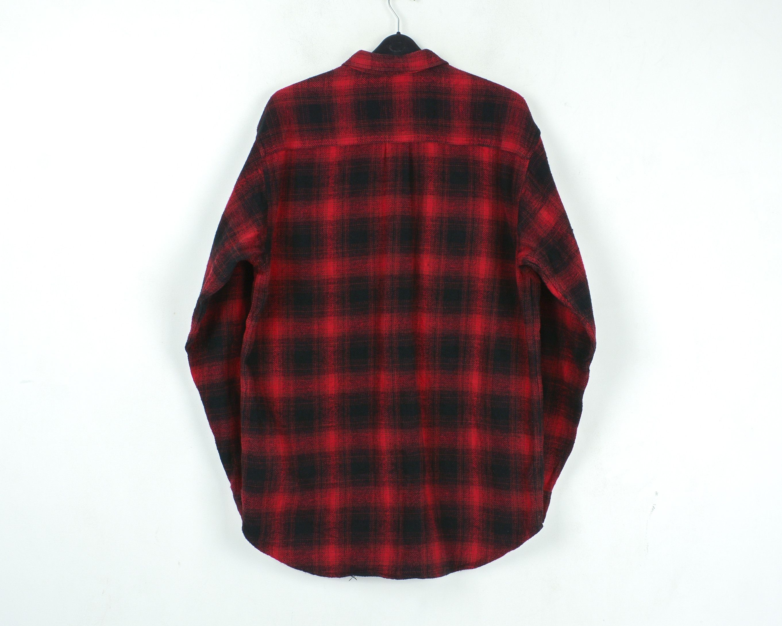 Field & Stream Flannel Cotton Button Up Over Shirt Long Sleeved Check Size US XL / EU 56 / 4 - 5 Thumbnail