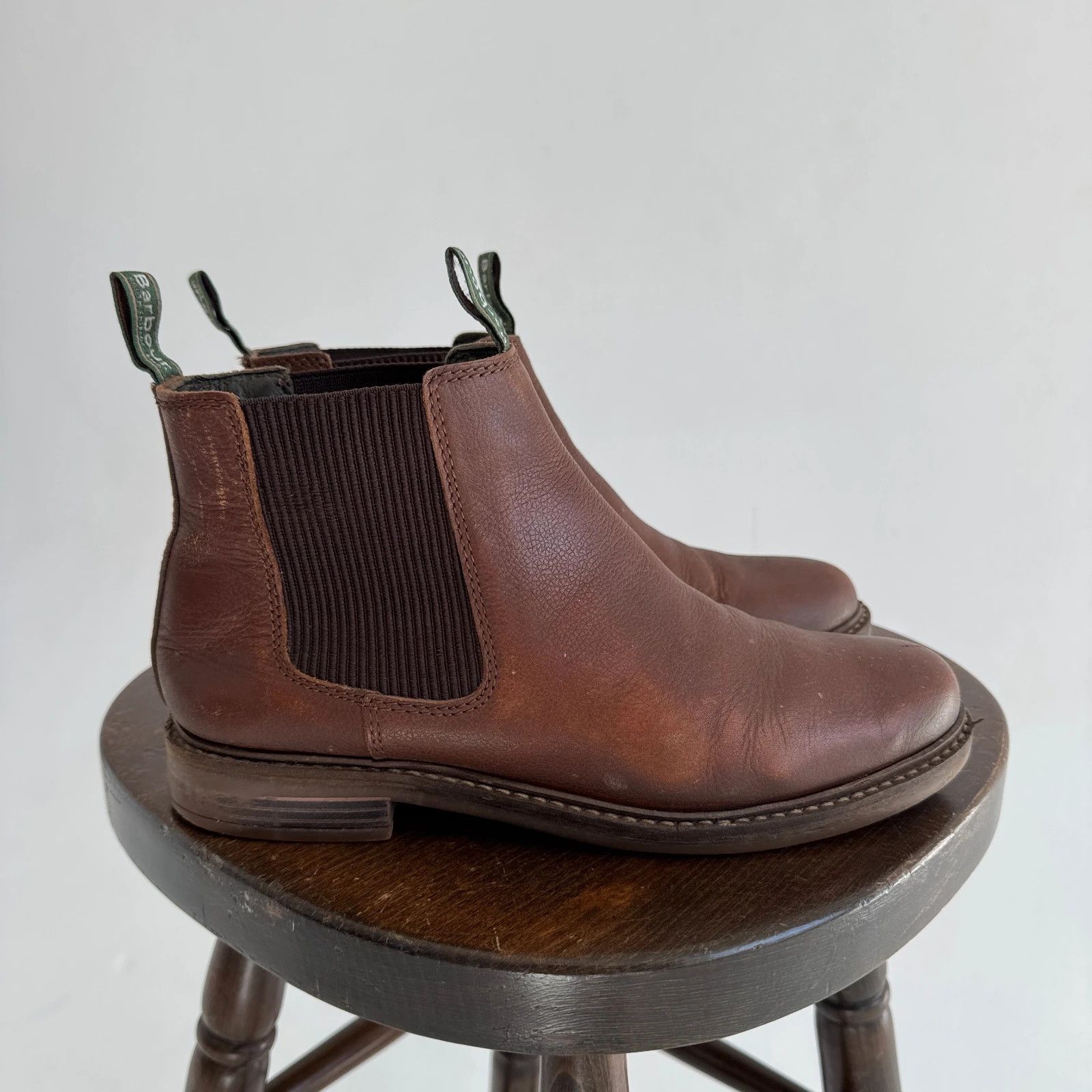 Barbour Barbour Real Leather Preppy Classic Chelsea Boots Size US 8 / EU 41 - 1 Thumbnail