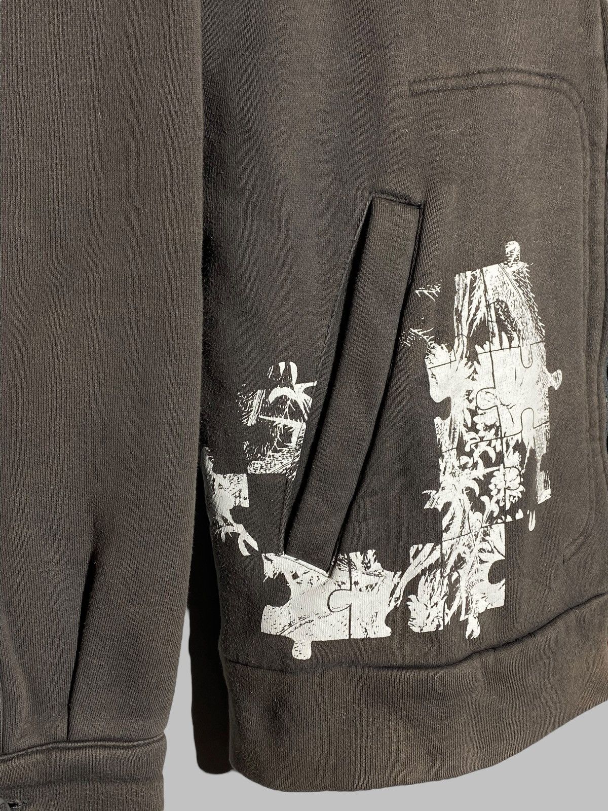 GSUS Sindustries 00s Gsus Industries Y2K Hoodie Dark Aesthetic Puzzle Print Size US XL / EU 56 / 4 - 11 Thumbnail