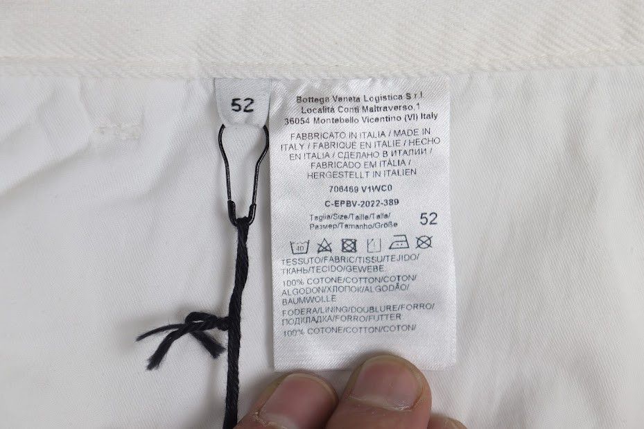 Bottega Veneta o1rshd11223 White Cargo Shorts Size US 36 / EU 52 - 11 Thumbnail