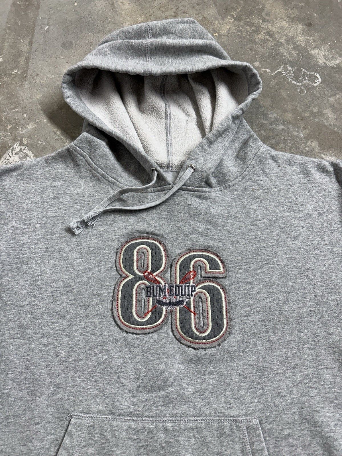 B.U.M Equipment Vintage Y2K BUM Equipment Pullover Logo Hoodie Boxy XL Size L / US 10 / IT 46 - 2 Thumbnail