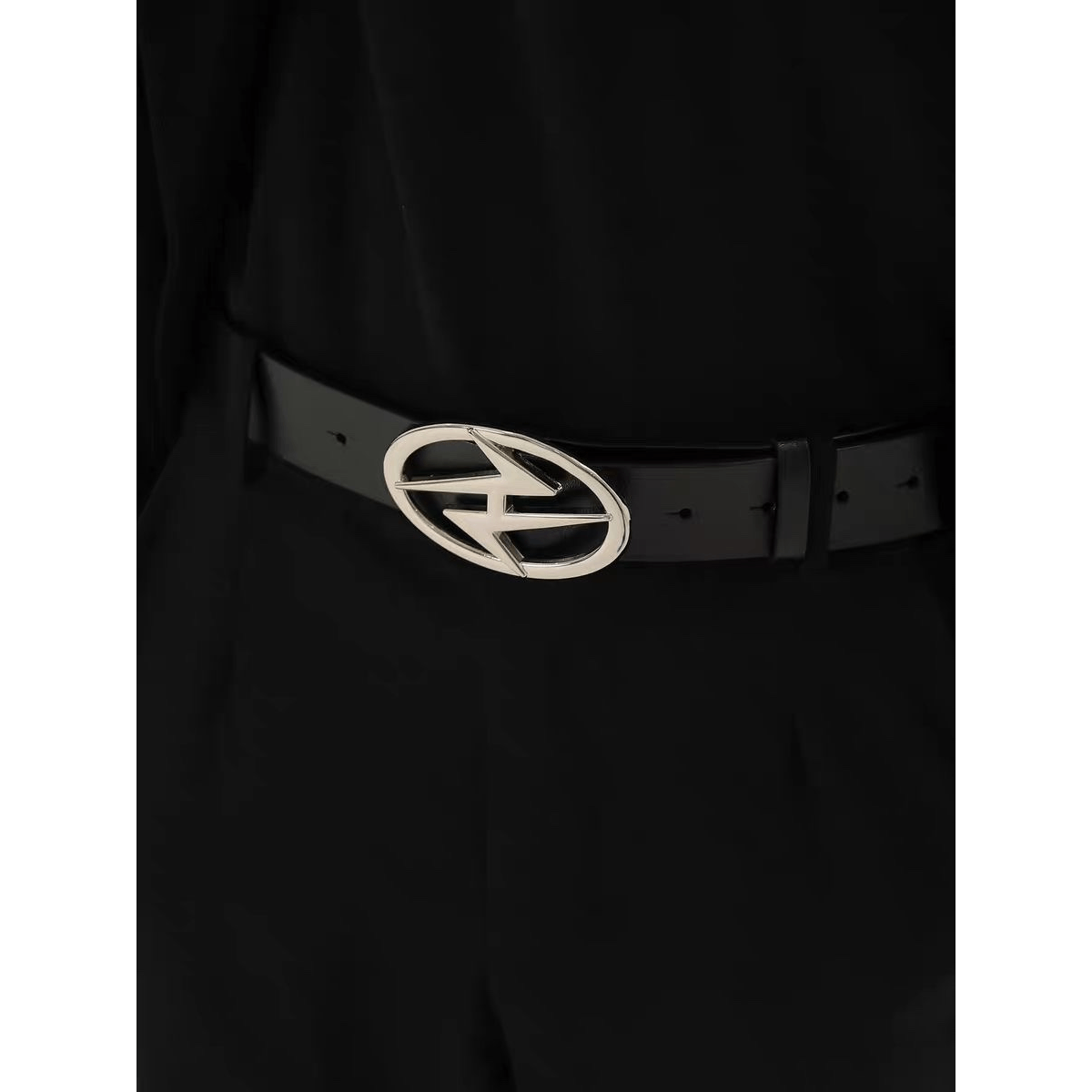 Designer Retro Vintage Belt Riveted Belts Menswear Accessories Size ONE SIZE - 6 Thumbnail