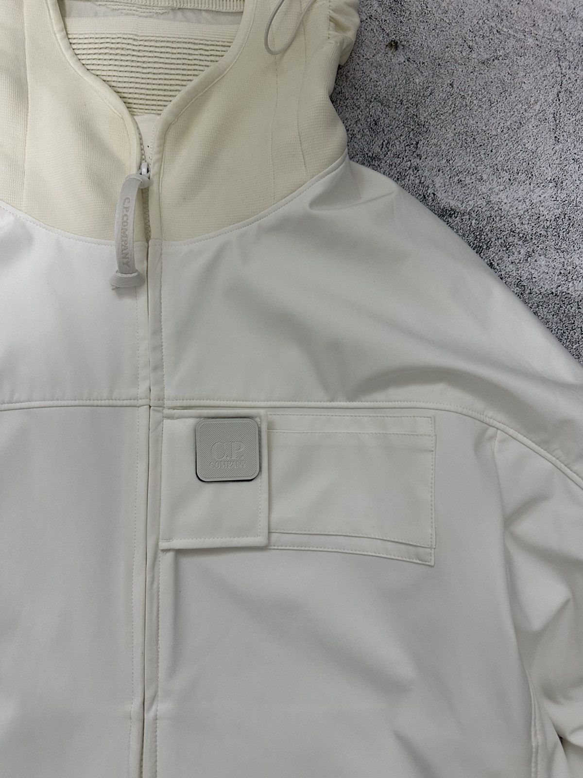 C.P. Company C.P. Company Metropolis Hooded Jacket Men's White Size US L / EU 52-54 / 3 - 6 Thumbnail