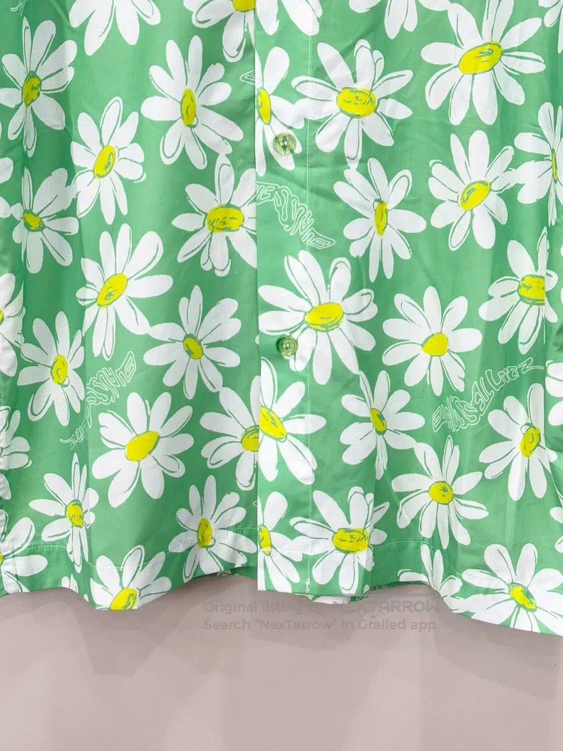 ERL ERL Green Daisy Print Shirt Size S / US 4 / IT 40 - 4 Thumbnail
