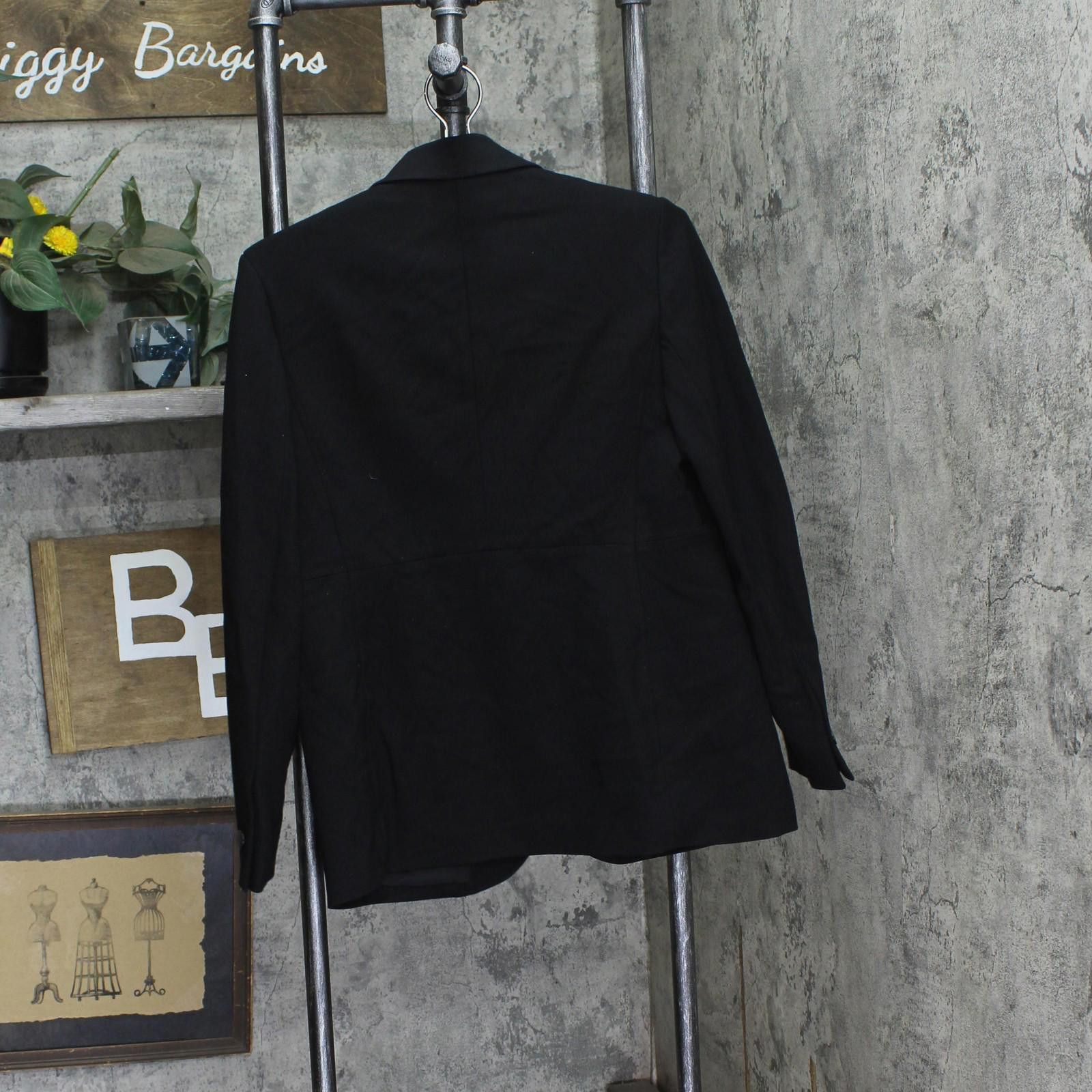 Other Anne Klein Womens Blazer Jacket 10909725 Asphalt Black 4 Size S / US 4 / IT 40 - 2 Thumbnail