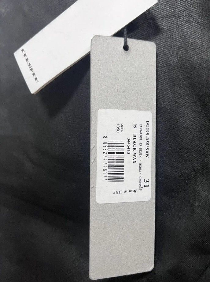 Rick Owens Drkshdw Rick Owens Waxed Berlin cropped pants Size US 31 - 3 Thumbnail