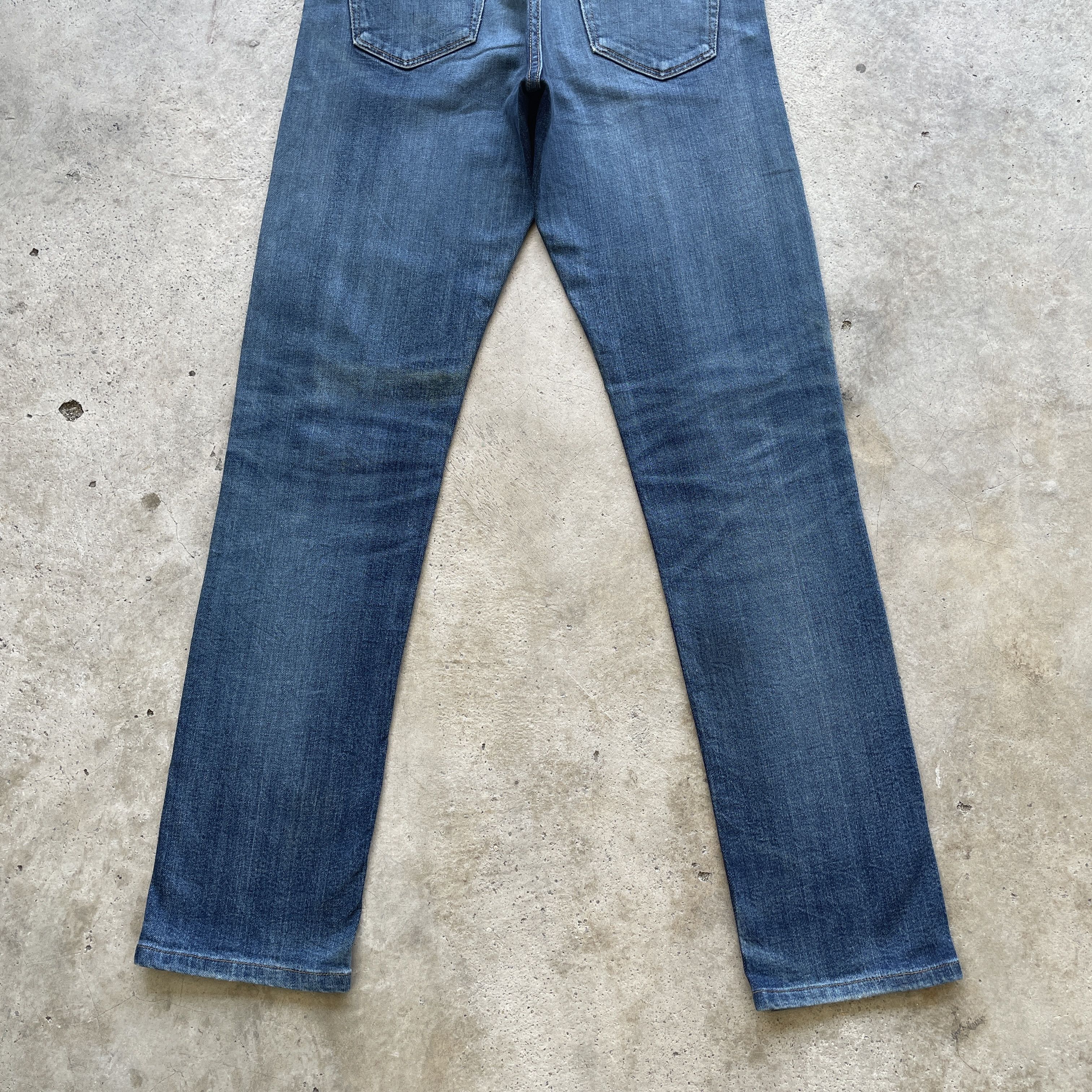 Japanese Brand VINTAGE JAPANESE SLIMFIT DENIM SELVEDGE FADED JEANS PANTS Size US 32 / EU 48 - 10 Thumbnail